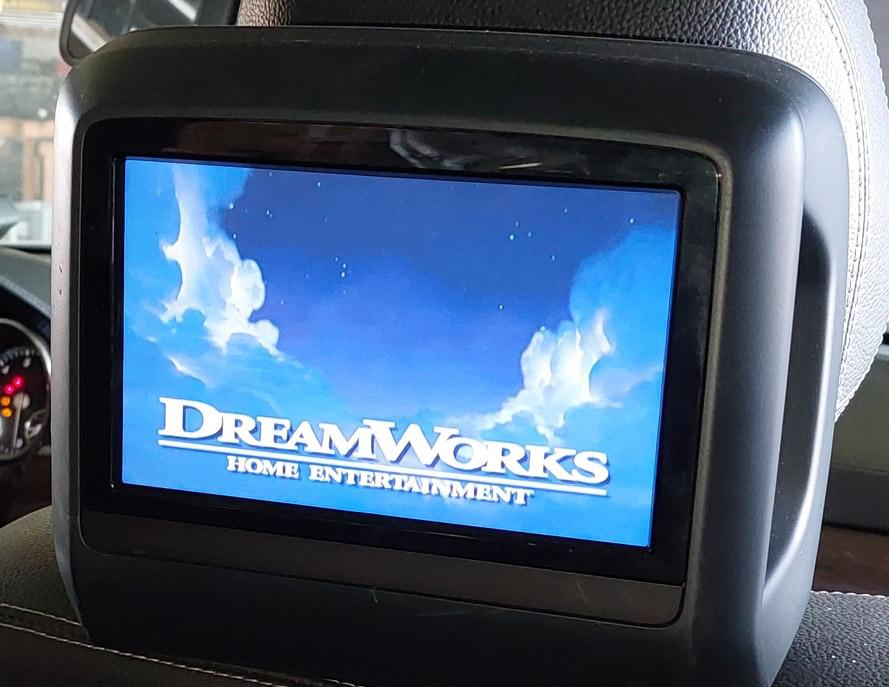 11-19 MERCEDES E GL ML S CLASS - REAR ENTERTAINMENT HEADREST VIDEO SCREEN — exact item pictured