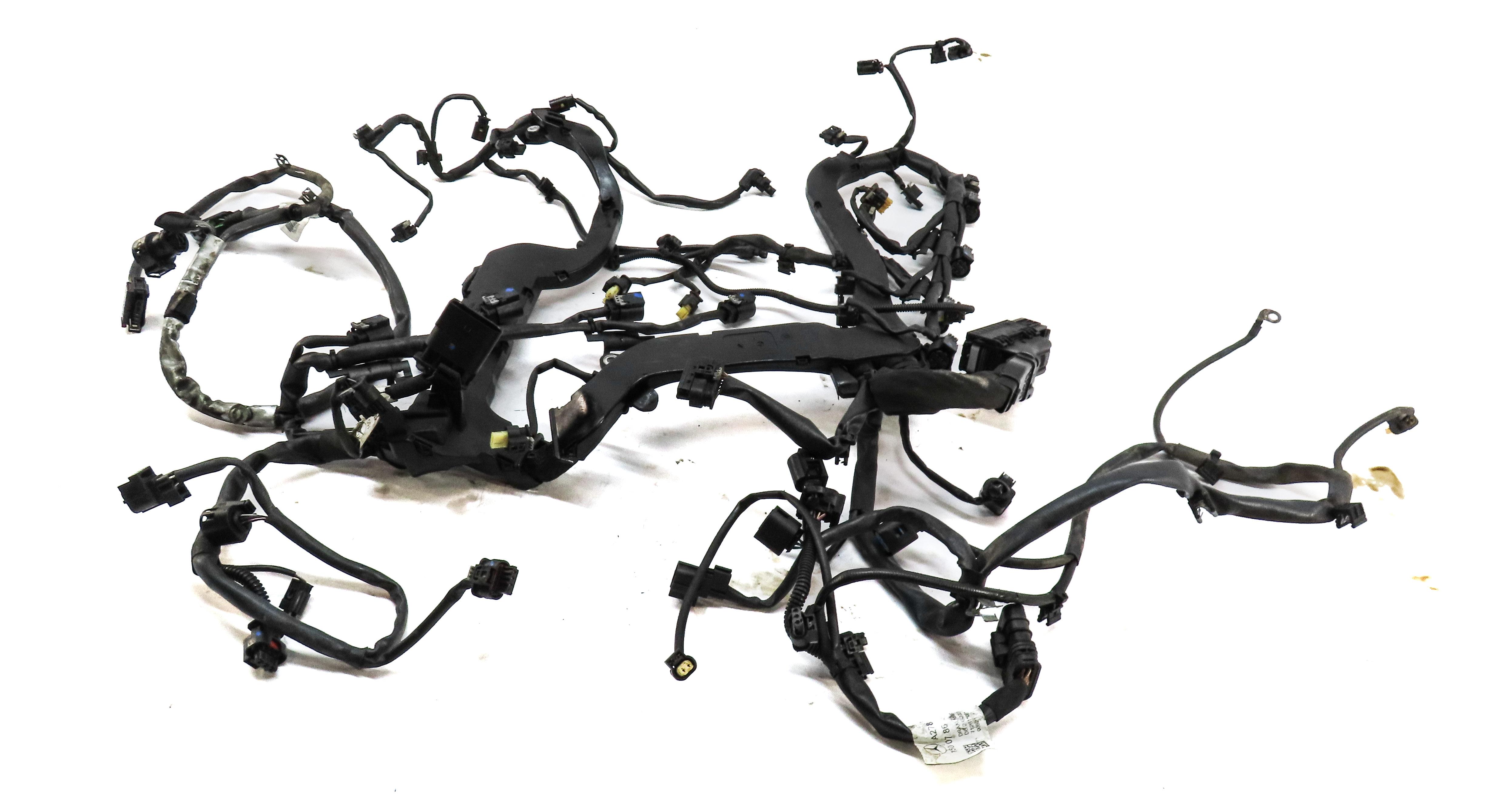 2014 MERCEDES GL450 (X166) 4.6L TURBO AUTO AWD ENGINE WIRE WIRING HARNESS — exact item pictured