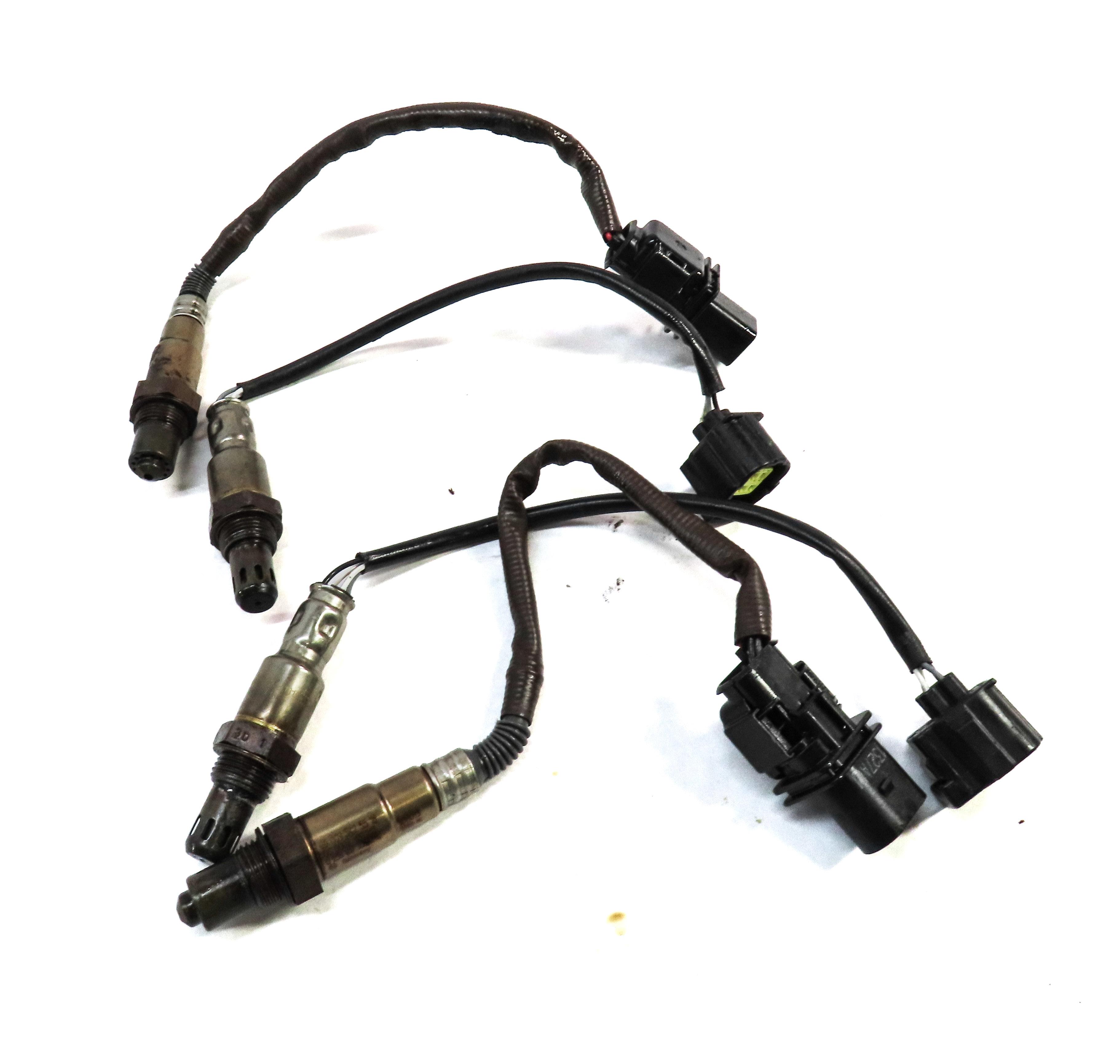 2014 MERCEDES GL450 (X166) 4.6L TURBO ENGINE PRE POST CAT O2 OXYGEN SENSOR SET 4 — exact item pictured