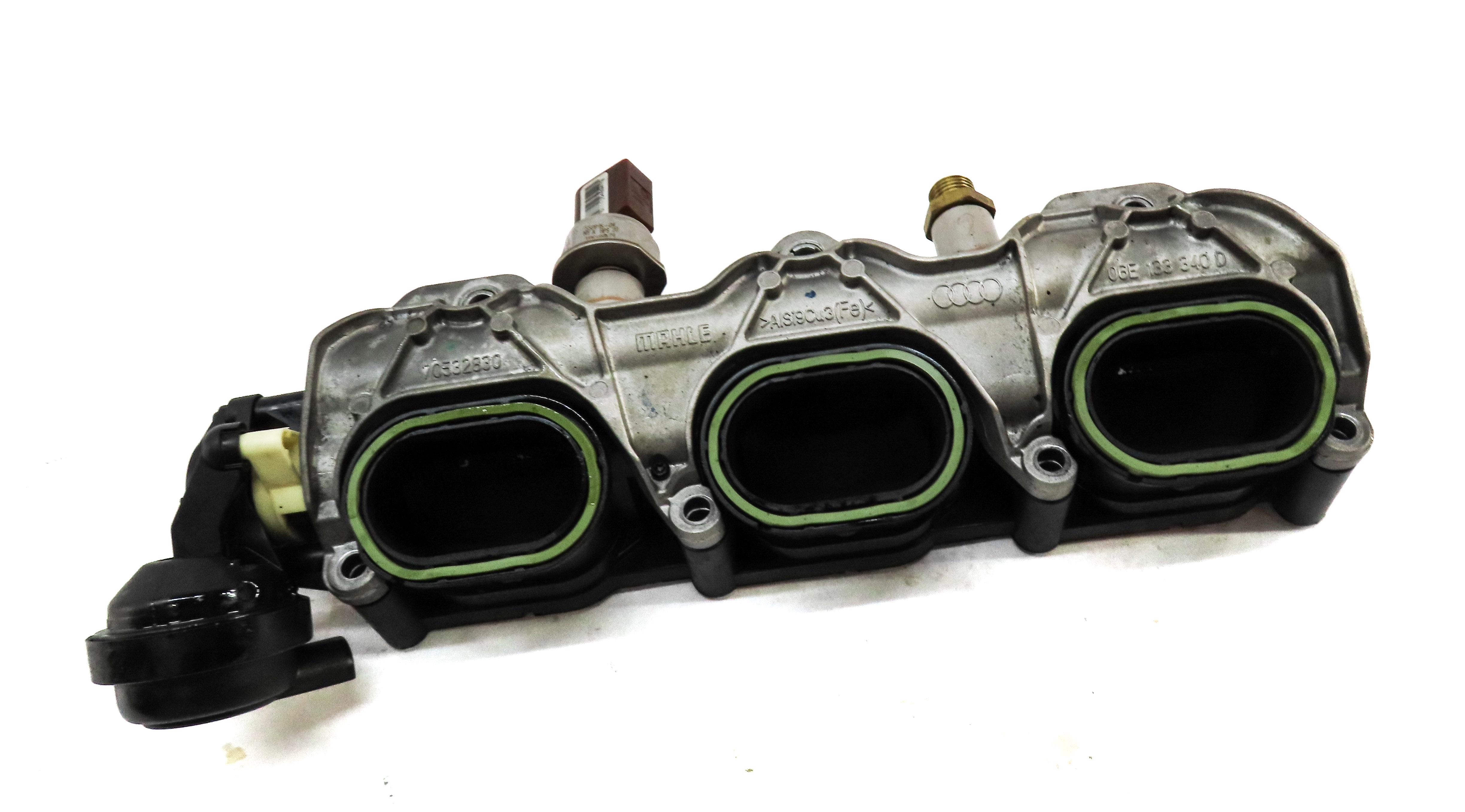 12-17 AUDI A6 A7 Q5 S5 SQ5 (C7 4G8 B8 8T 8R) LEFT INTAKE MANIFOLD DIFFUSER RAIL — exact item pictured