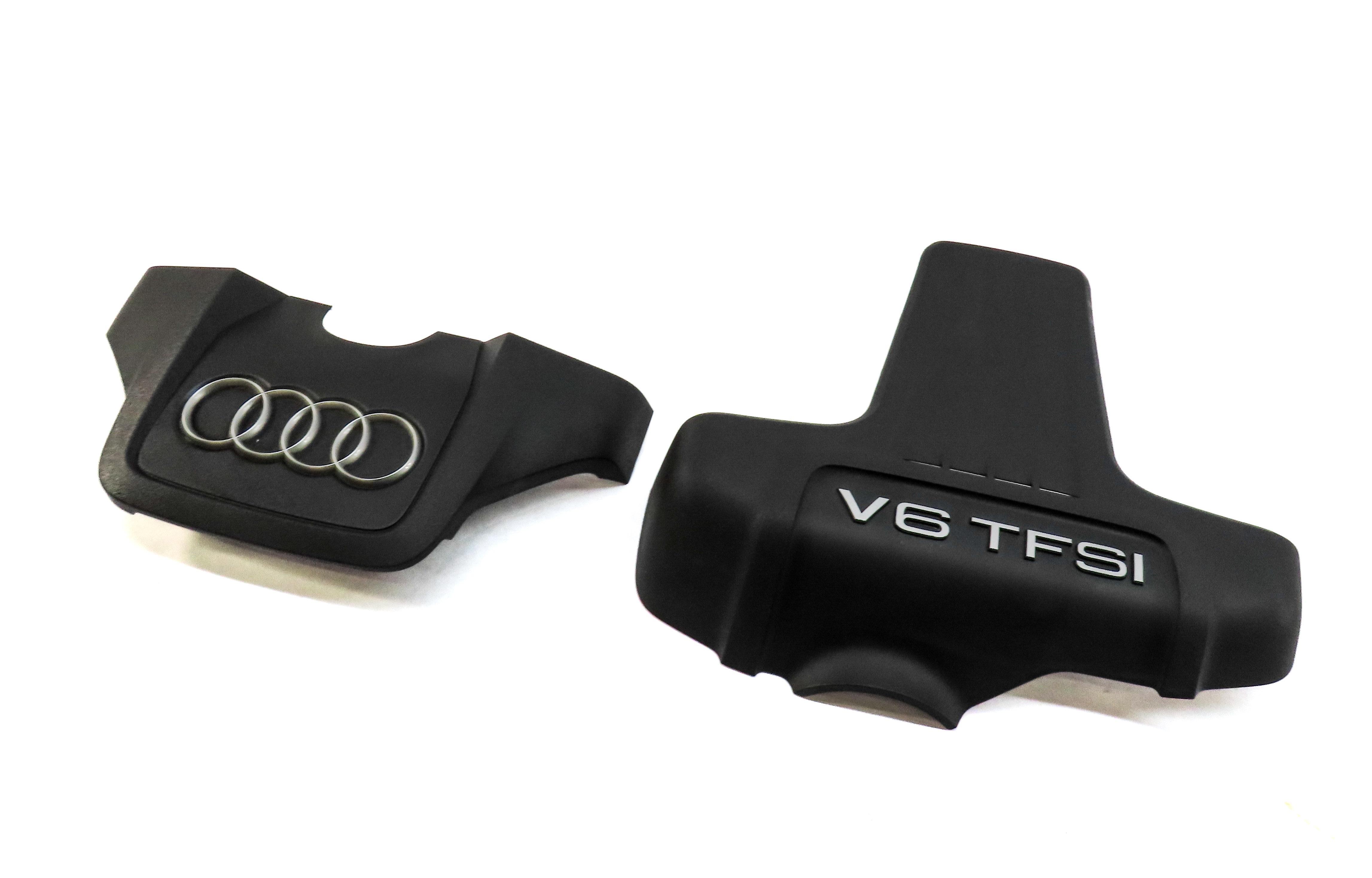 09-16 AUDI A6 A7 A8 Q5 Q7 S5 SQ5 - 3.0L SUPERCHARGED ENGINE COVER TRIM SET — exact item pictured
