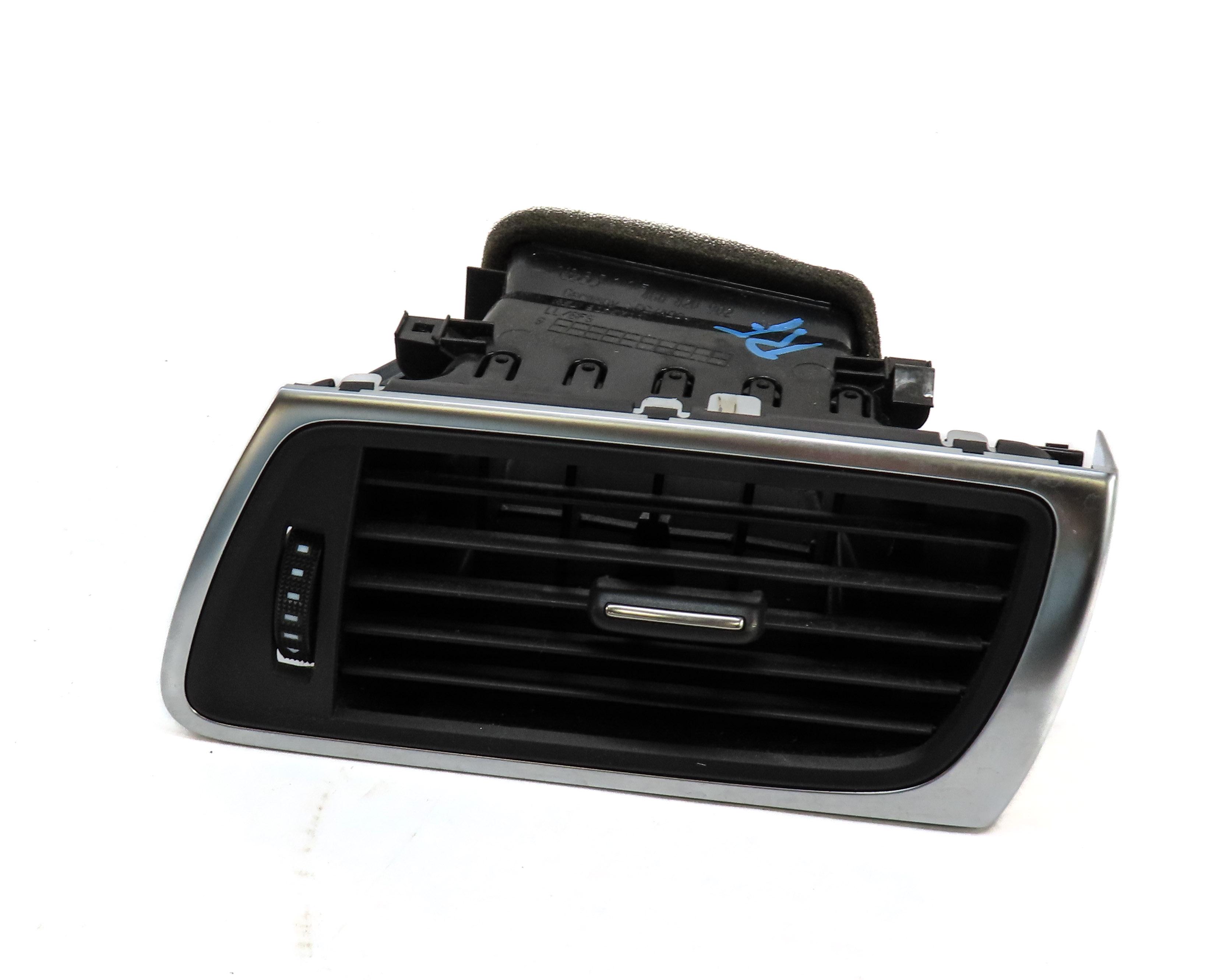 2012 AUDI A7 (C7 4G8) FRONT RIGHT PASSENGER DASH HVAC A/C HEATER AIR VENT BLACK — exact item pictured