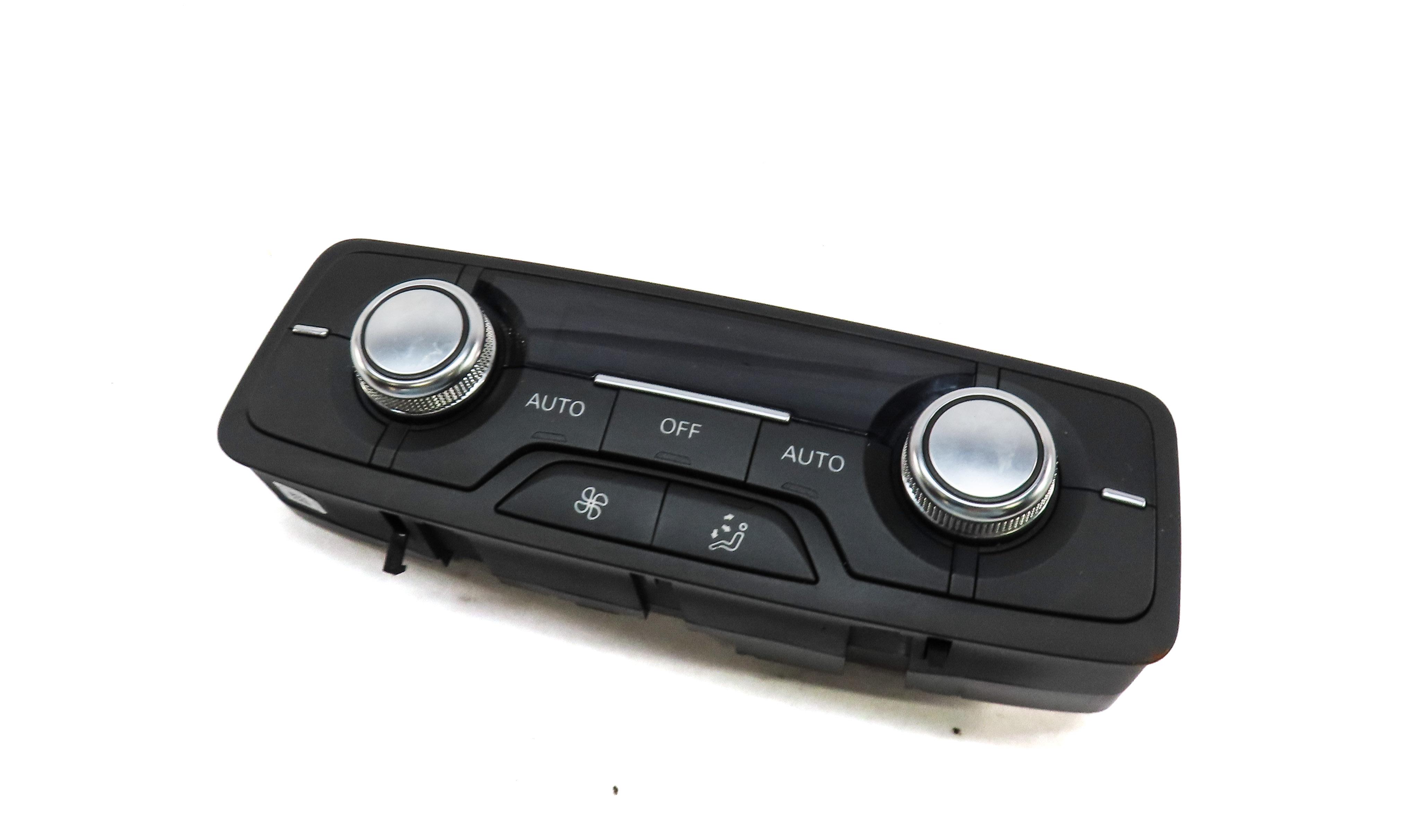2012-2015 AUDI A6 A7 S6 S7 (C7 4G8) REAR HEATER A/C TEMPERATURE CONTROL PANEL — exact item pictured