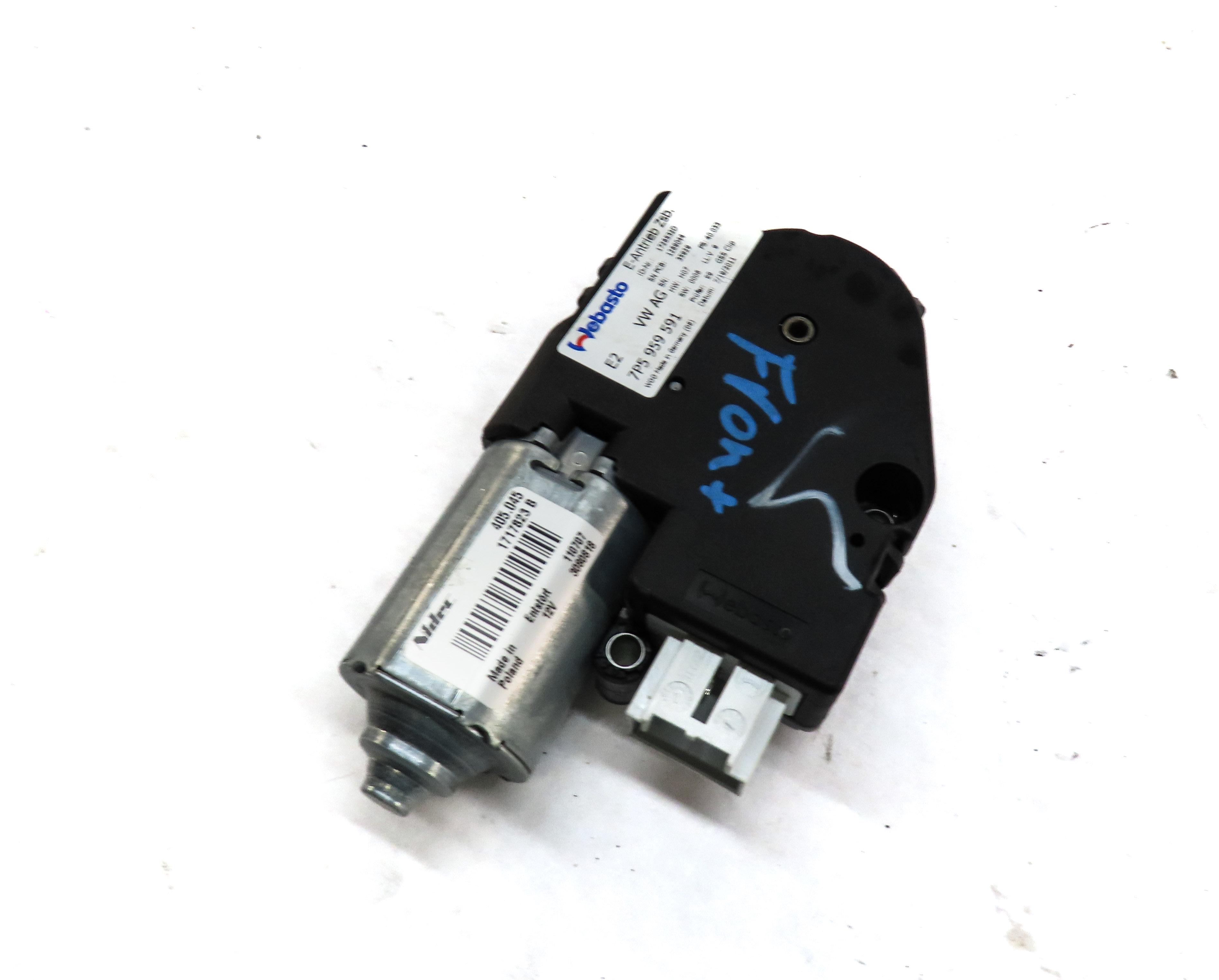 2012-2018 AUDI A6 A7 S6 S7 (C7 4G8) SUNROOF SUN ROOF WINDOW MOTOR — exact item pictured