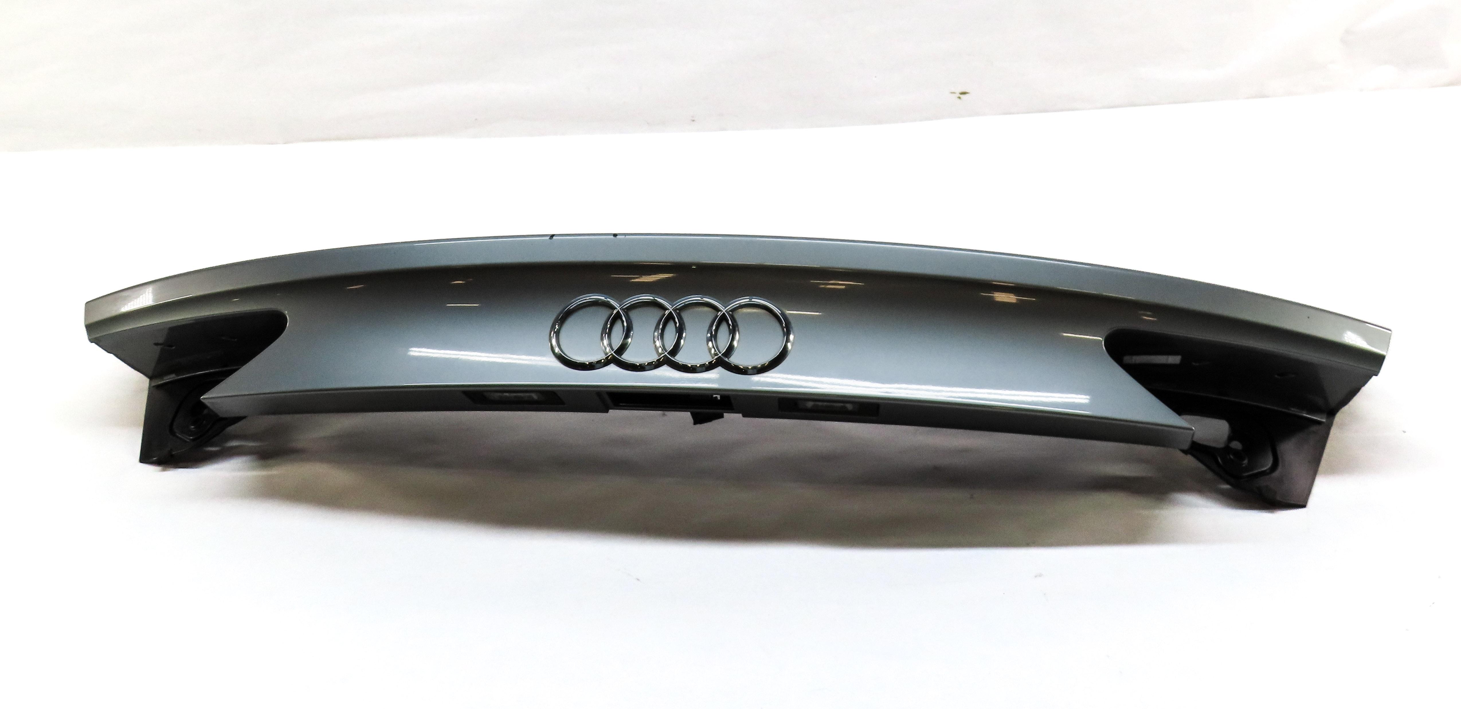 12-17 AUDI A7 S7 RS7 (C7 4G8) REAR ELECTRIC SPOILER WING (QUARTZ GRAY Q4) — exact item pictured