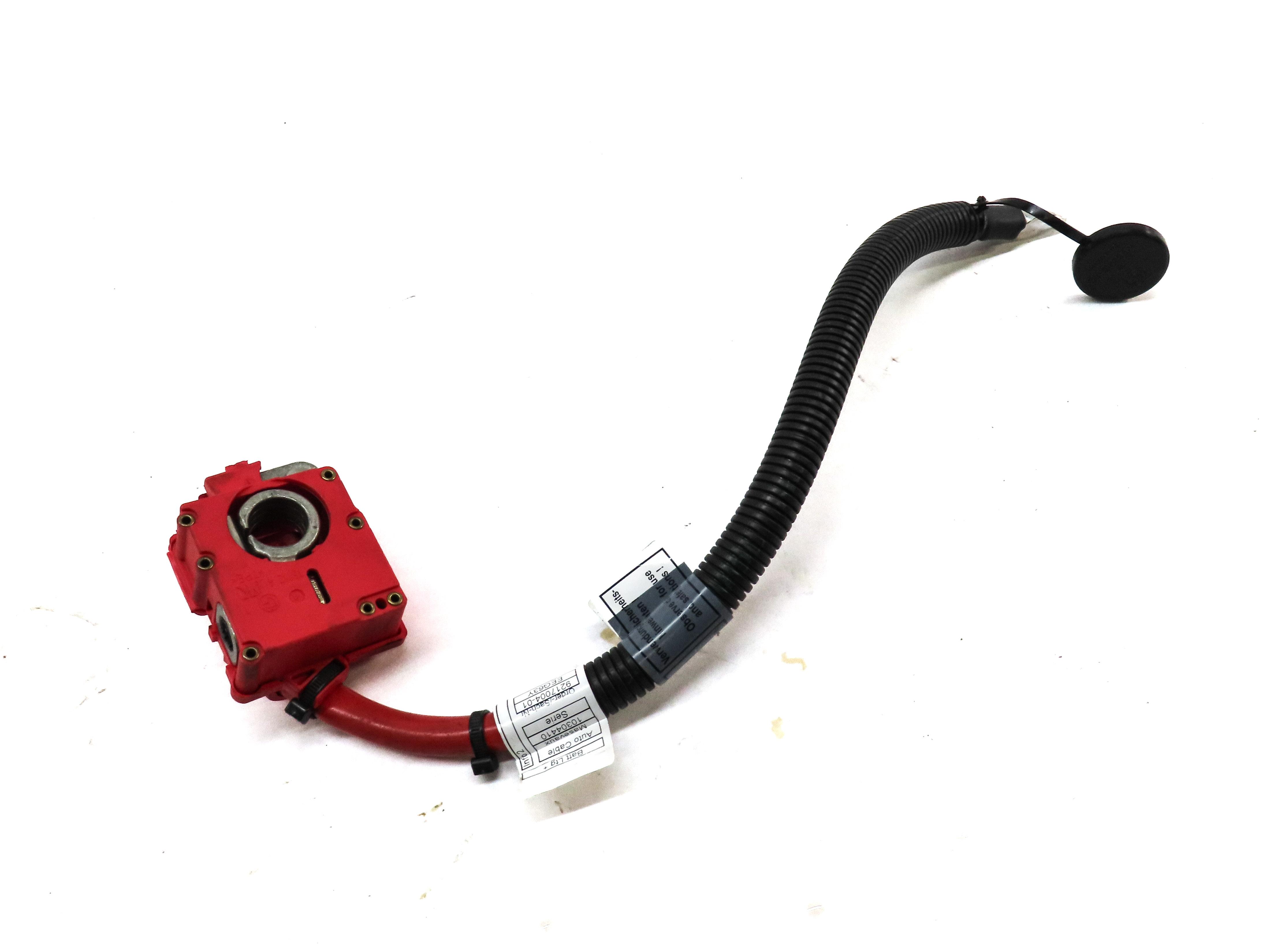 2012 BMW X5 (E70) POSITIVE BATTERY CABLE w/ TERMINAL 61139203570 — exact item pictured