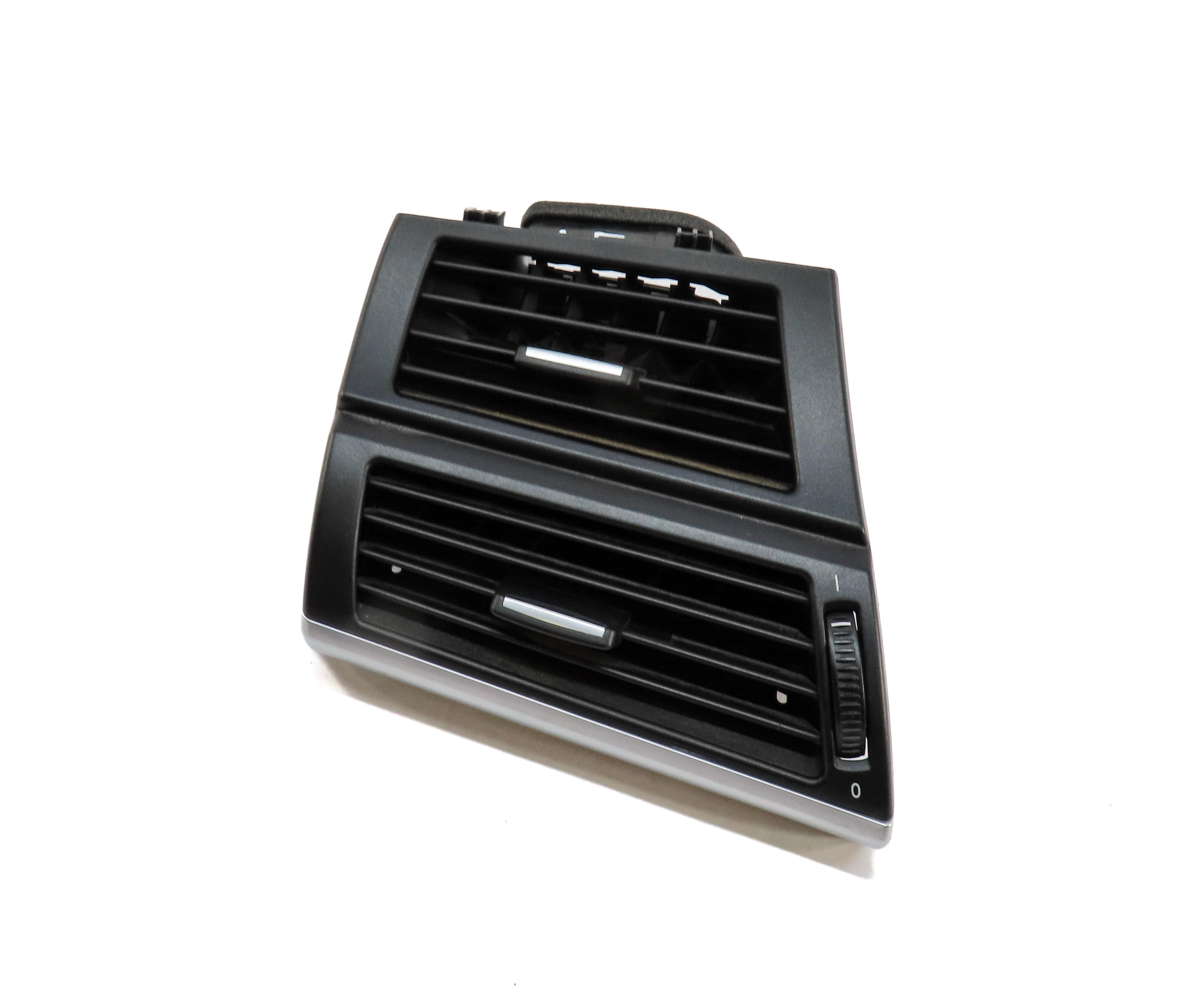 2012 BMW X5 (E70) FRONT OUTER LEFT DRIVER HVAC A/C HEATER AIR VENT (BLACK) — exact item pictured