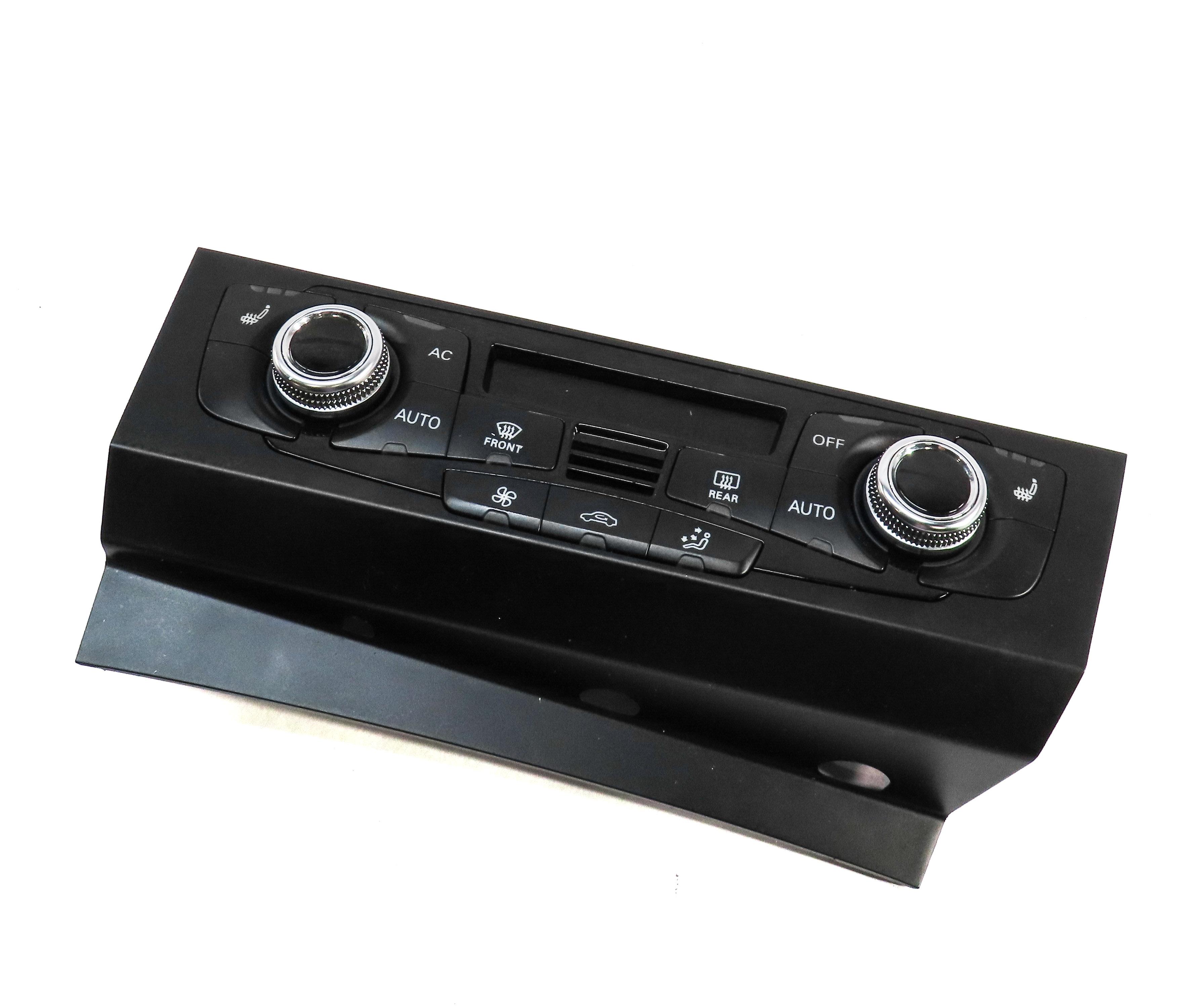 08-13 A4 S4 A5 S5 Q5 B8 8K 8T FRONT HEATER A/C TEMPERATURE CLIMATE CONTROL PANEL — exact item pictured