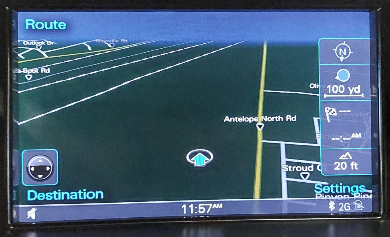 2013-2017 AUDI A5 S5 Q5 Q7 (4L B8 8T 8R) GPS NAVIGATION MEDIA DISPLAY SCREEN 7" — exact item pictured