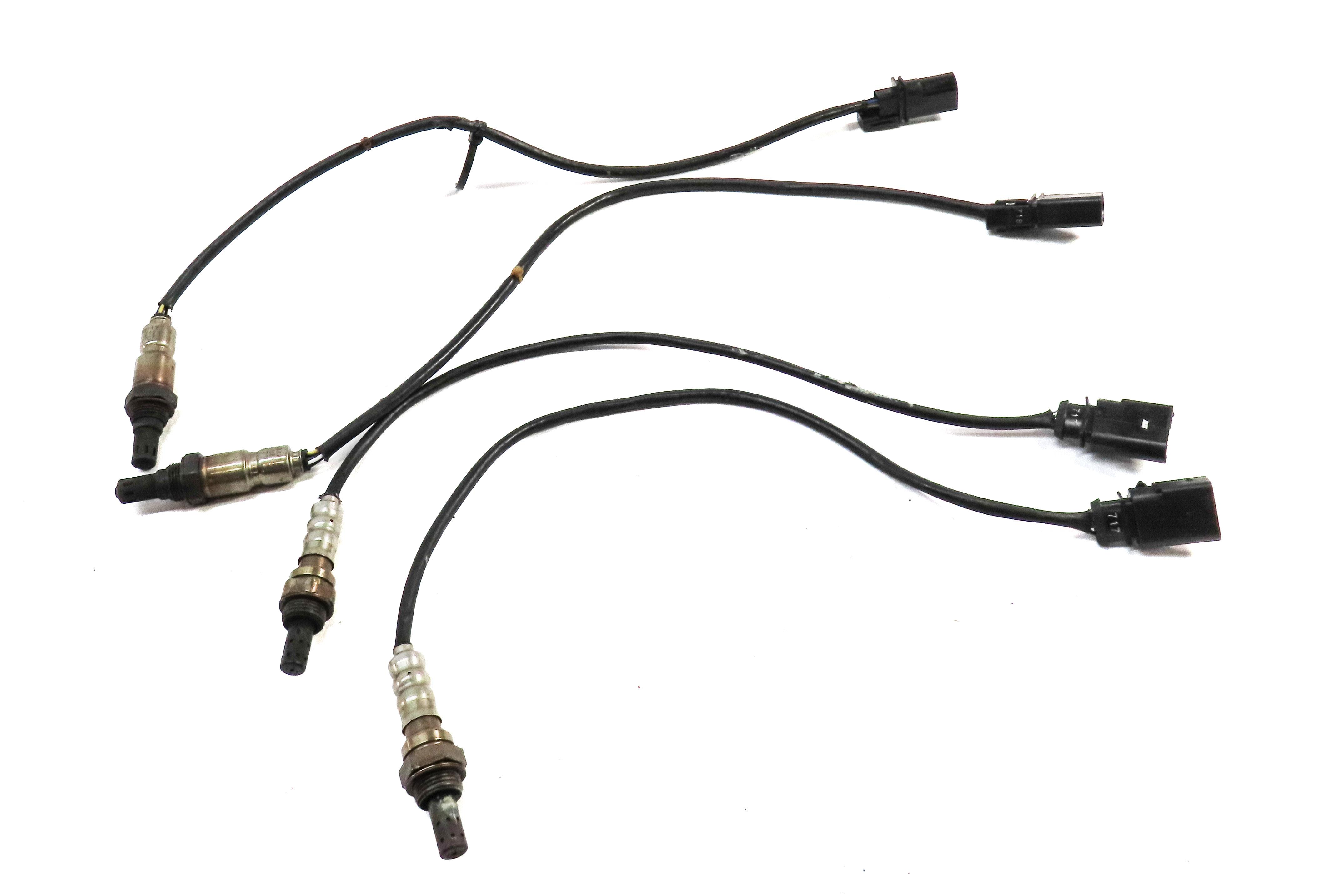2013 AUDI S5 (B8 8T) 3.0L CGXC PRE POST CAT O2 OXYGEN LAMBDA PROBE SENSOR SET-4 — exact item pictured