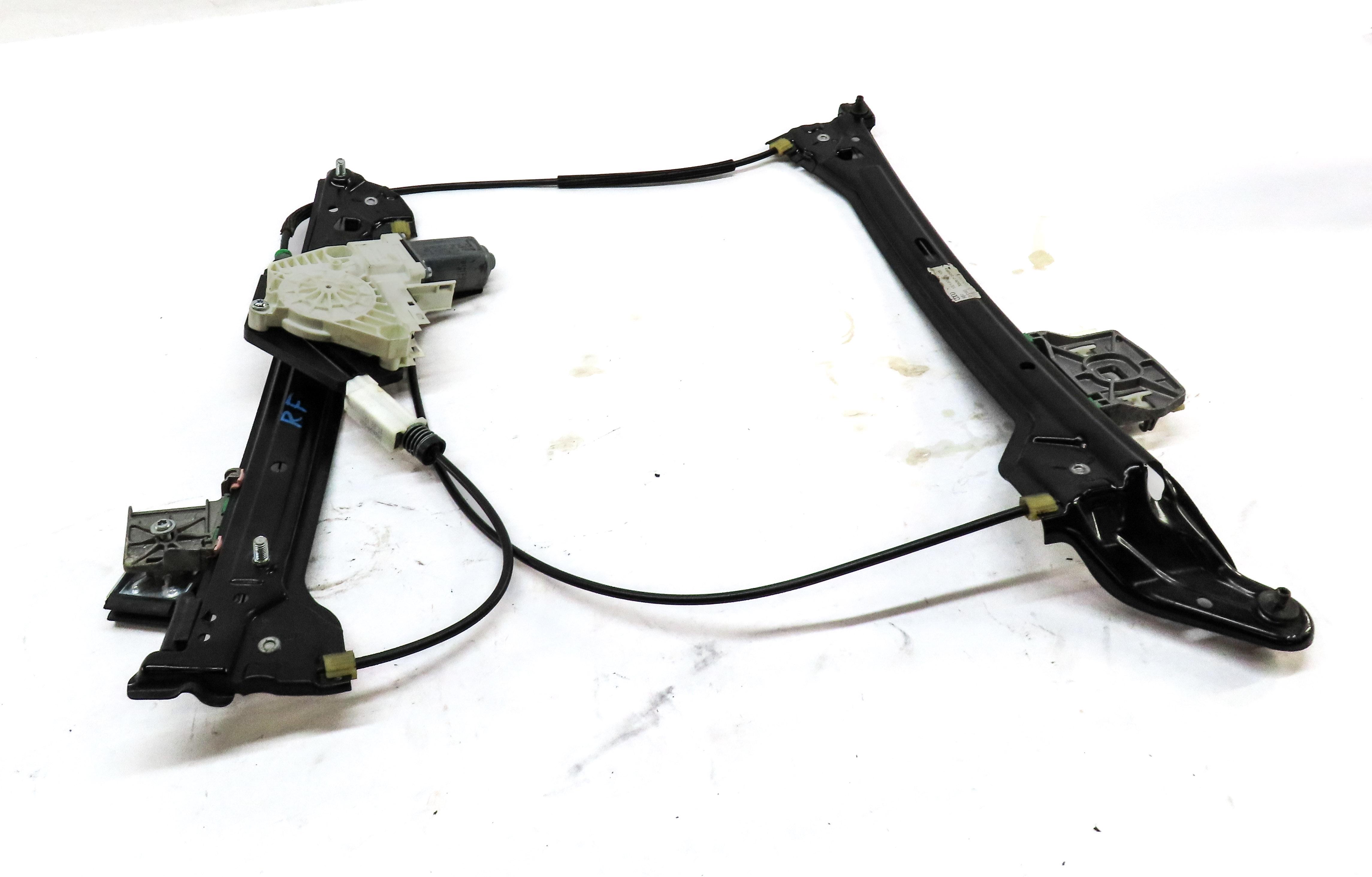 2013 AUDI S5 (B8 8T) FRONT RIGHT PASSENGER WINDOW REGULATOR w/ MOTOR — exact item pictured