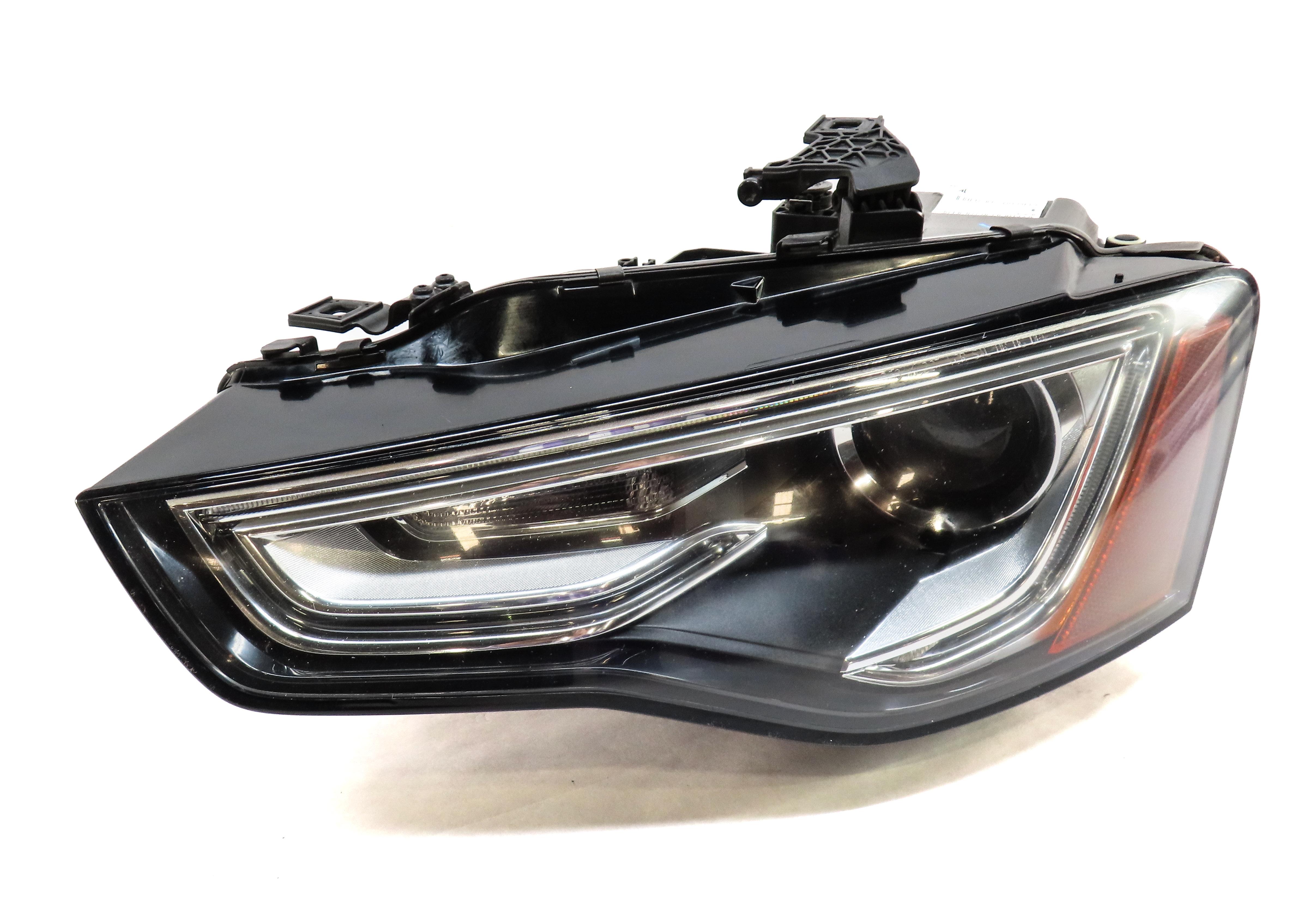 13-17 AUDI A5 S5 (B8 8T) LEFT DRIVER XENON HID HEADLIGHT LIGHT LAMP (NON AFS) — exact item pictured