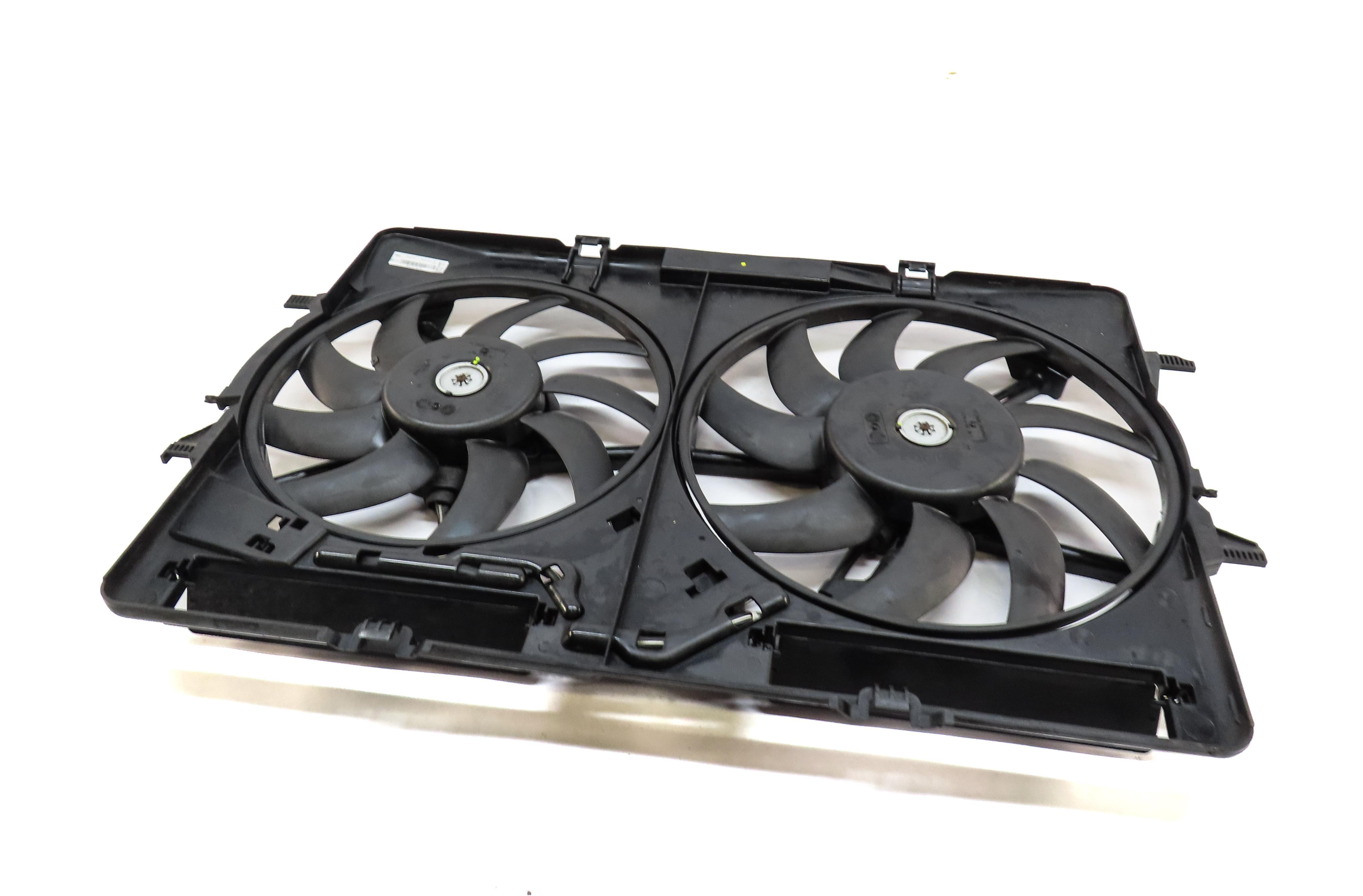 2016-2018 AUDI A6 Q3 (C7 8U) 2.0L TURBO ENGINE RADIATOR COOLING FAN ASSEMBLY — exact item pictured