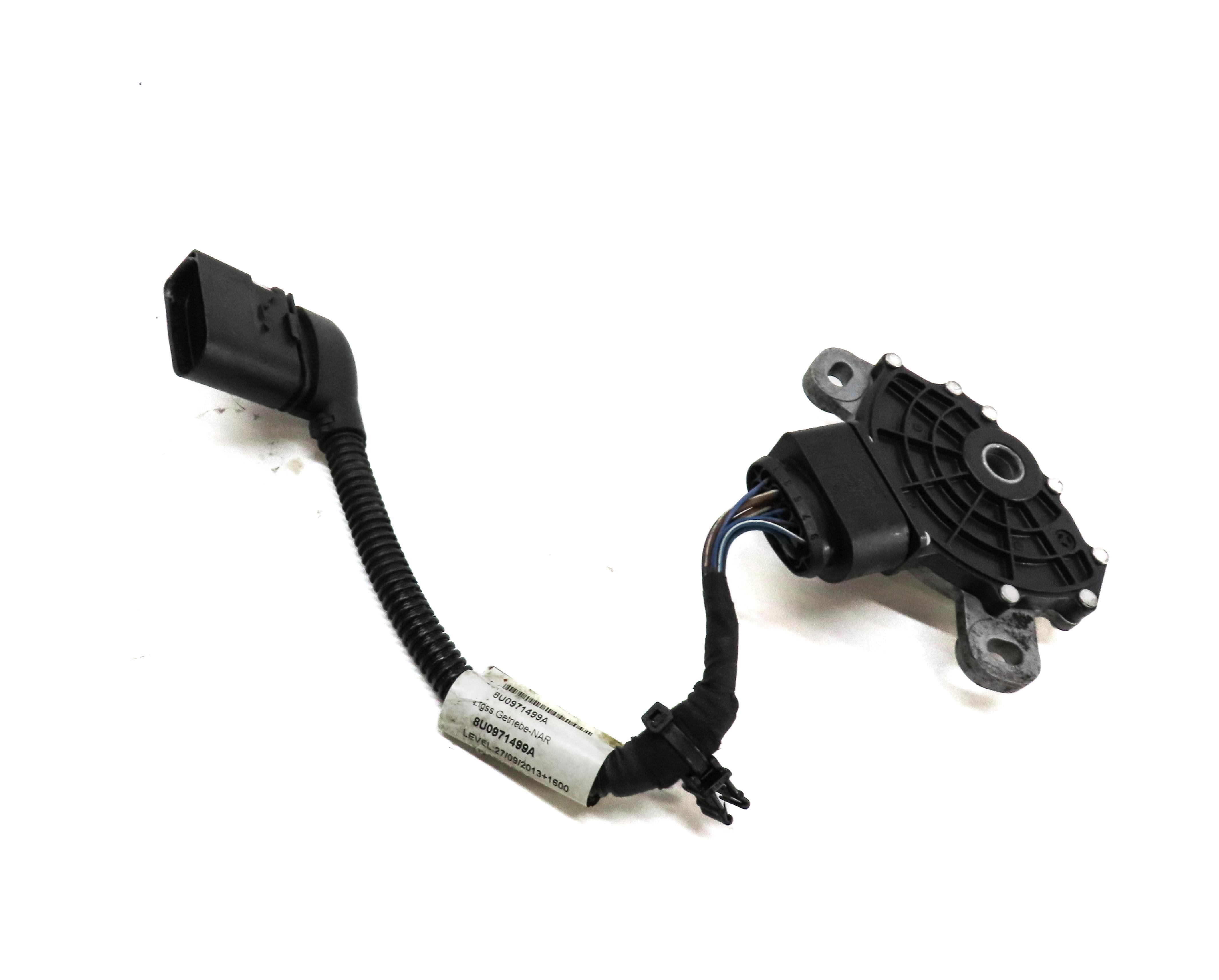 2015 AUDI Q3 (8U) AUTOMATIC TRANSMISSION NEUTRAL SAFETY RANGE SWITCH w/ HARNESS — exact item pictured