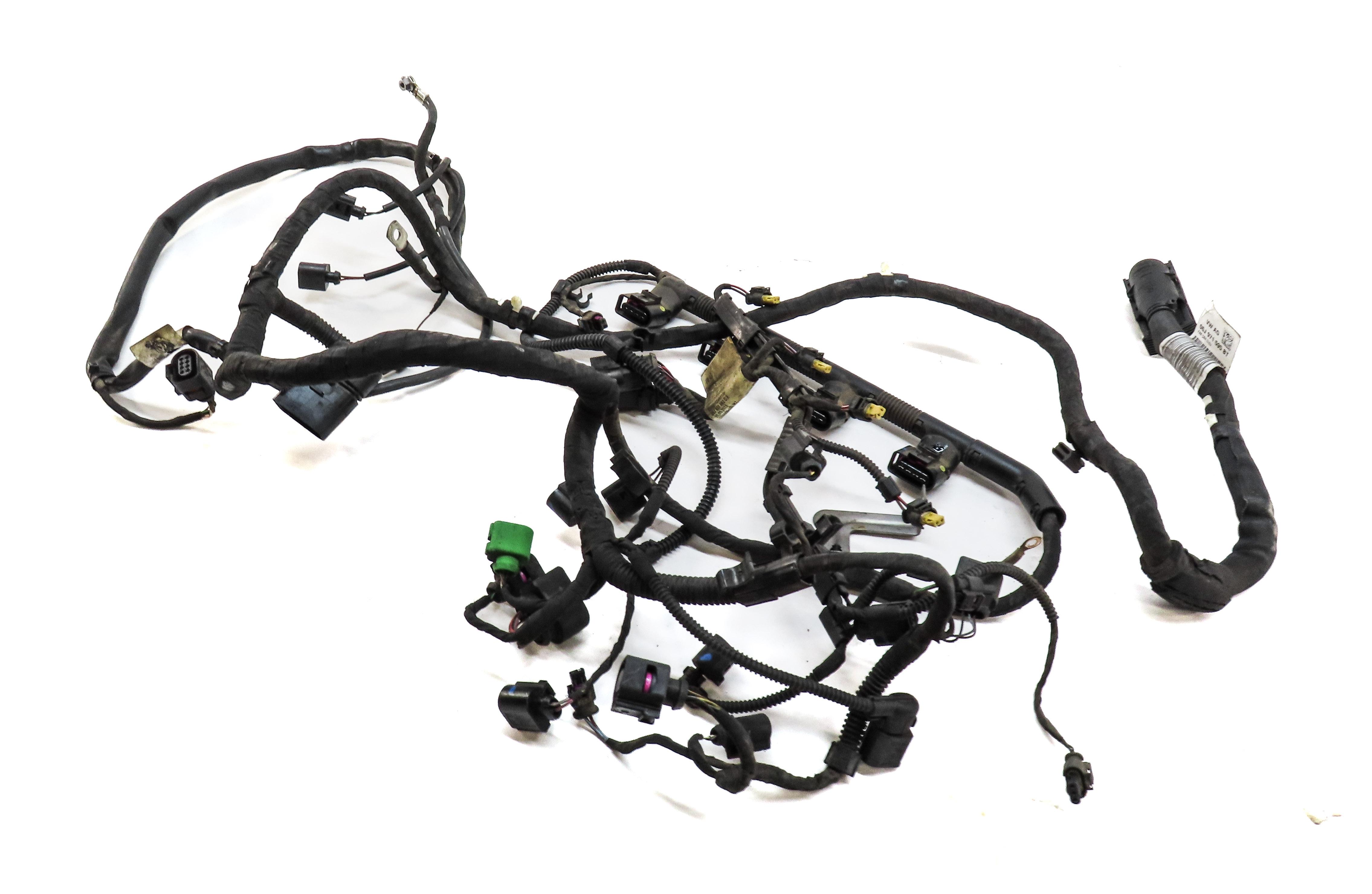 2015 AUDI Q3 (8U) AWD 2.0L CCTA TURBO ENGINE WIRE WIRING HARNESS LOOM — exact item pictured