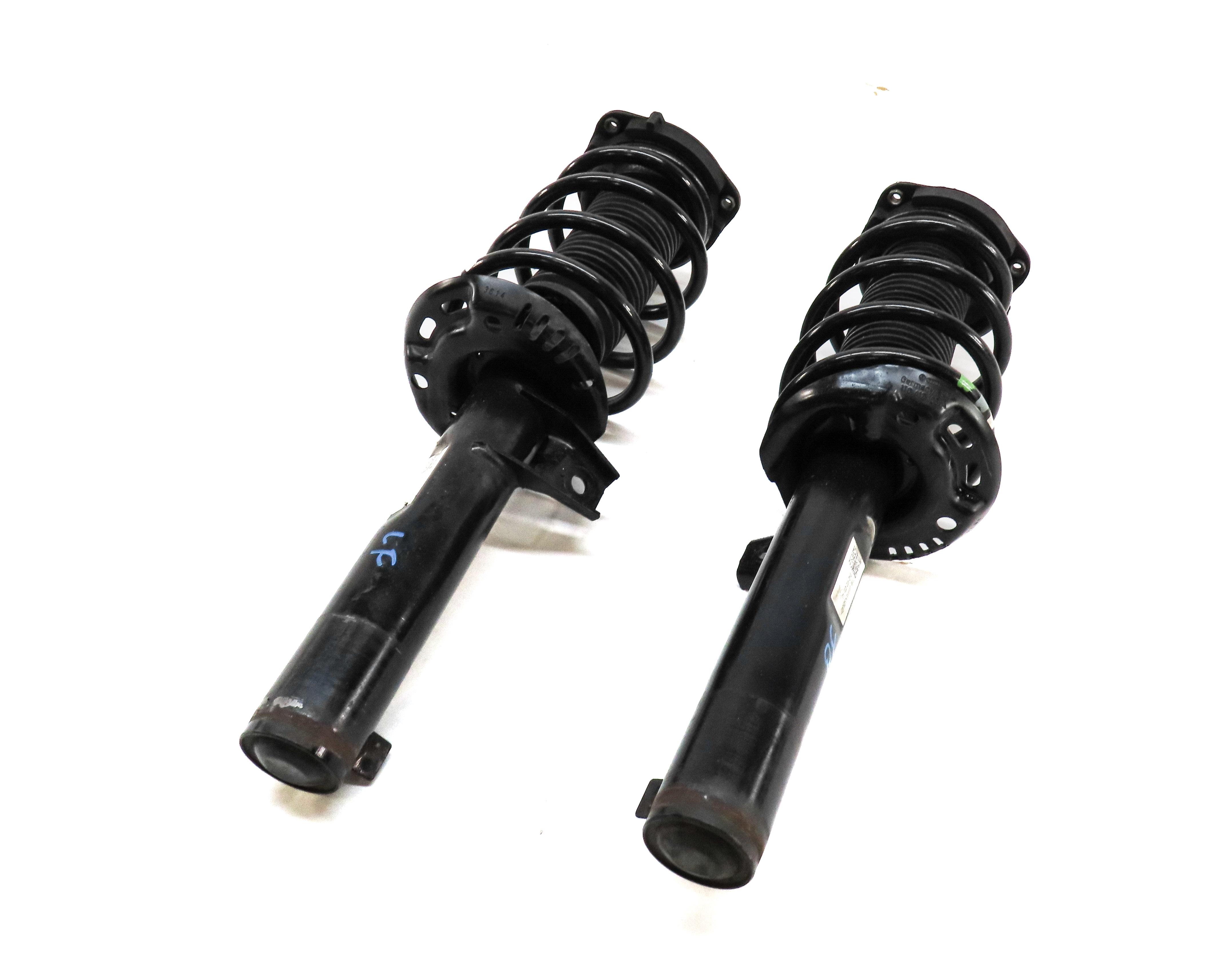 2015-2018 AUDI Q3 (8U) FRONT LEFT & RIGHT STANDARD SUSPENSION SHOCK STRUT SET-2 — exact item pictured