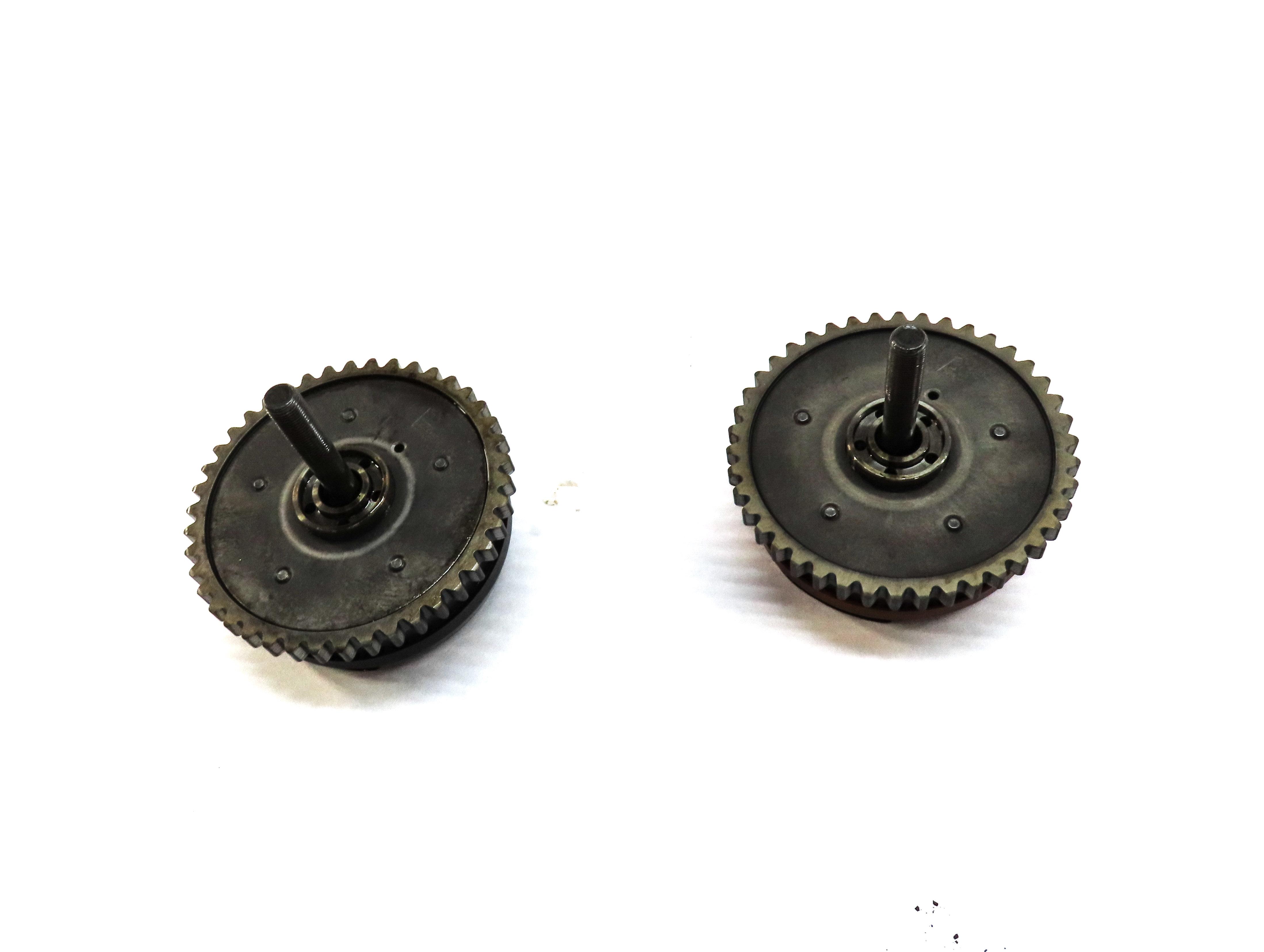 08-14 BMW 5 7 X5 X6 F01 E70 F10 E71 4.4L TURBO LEFT CAMSHAFT TIMING GEAR SET 2 — exact item pictured