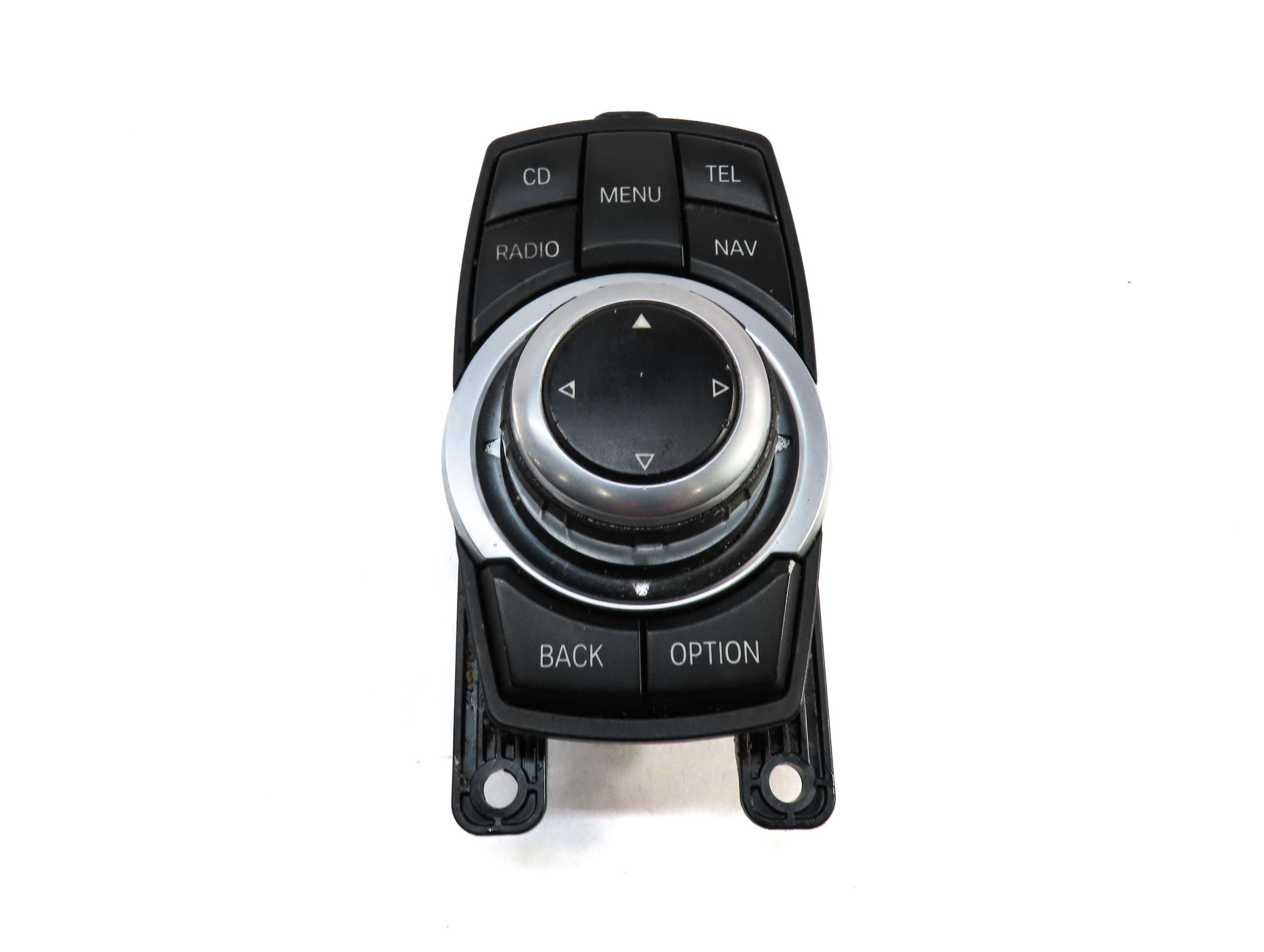 2012 BMW 550iGT (F07) iDRIVE MEDIA NAVIGATION CONTROL KNOB SWITCH BUTTON PANEL — exact item pictured