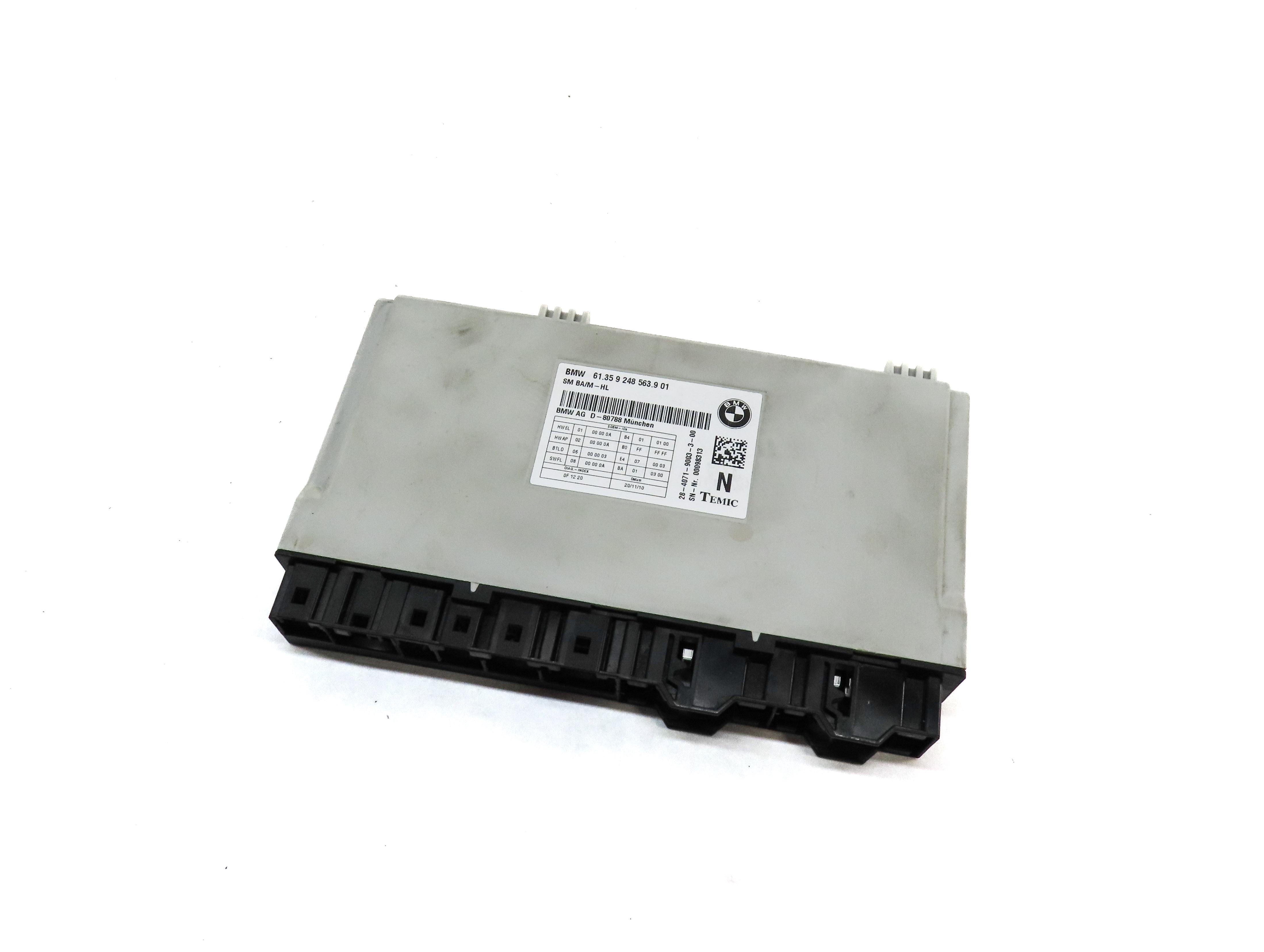 12-19 BMW 328i 335i 535i 550i 750i M5 M6 X3 X4 - RIGHT FRONT SEAT CONTROL MODULE — exact item pictured
