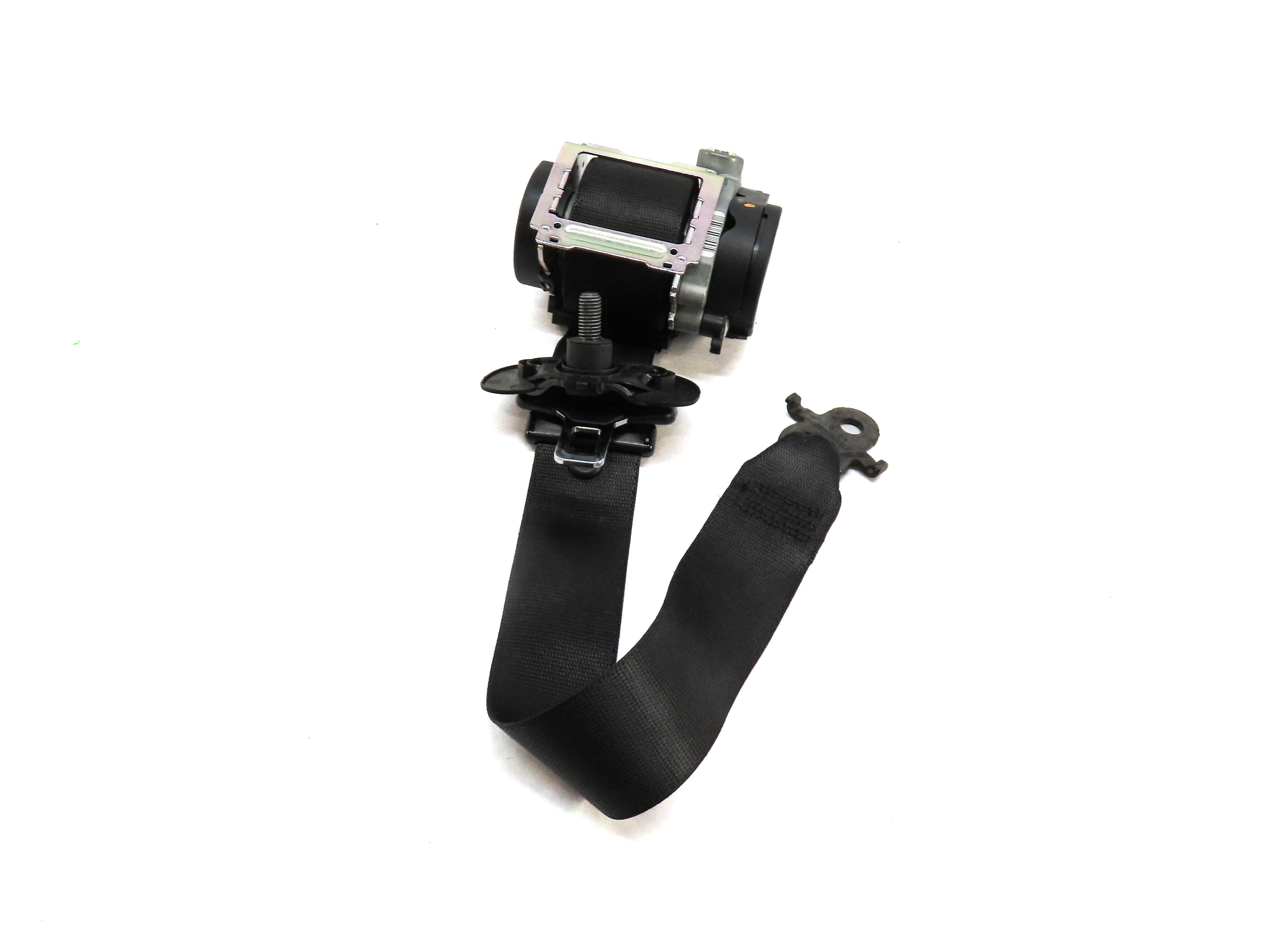 10-17 BMW 535iGT 550iGT (F07) FRONT RIGHT PASSENGER SEATBELT RETRACTOR (BLACK) — exact item pictured