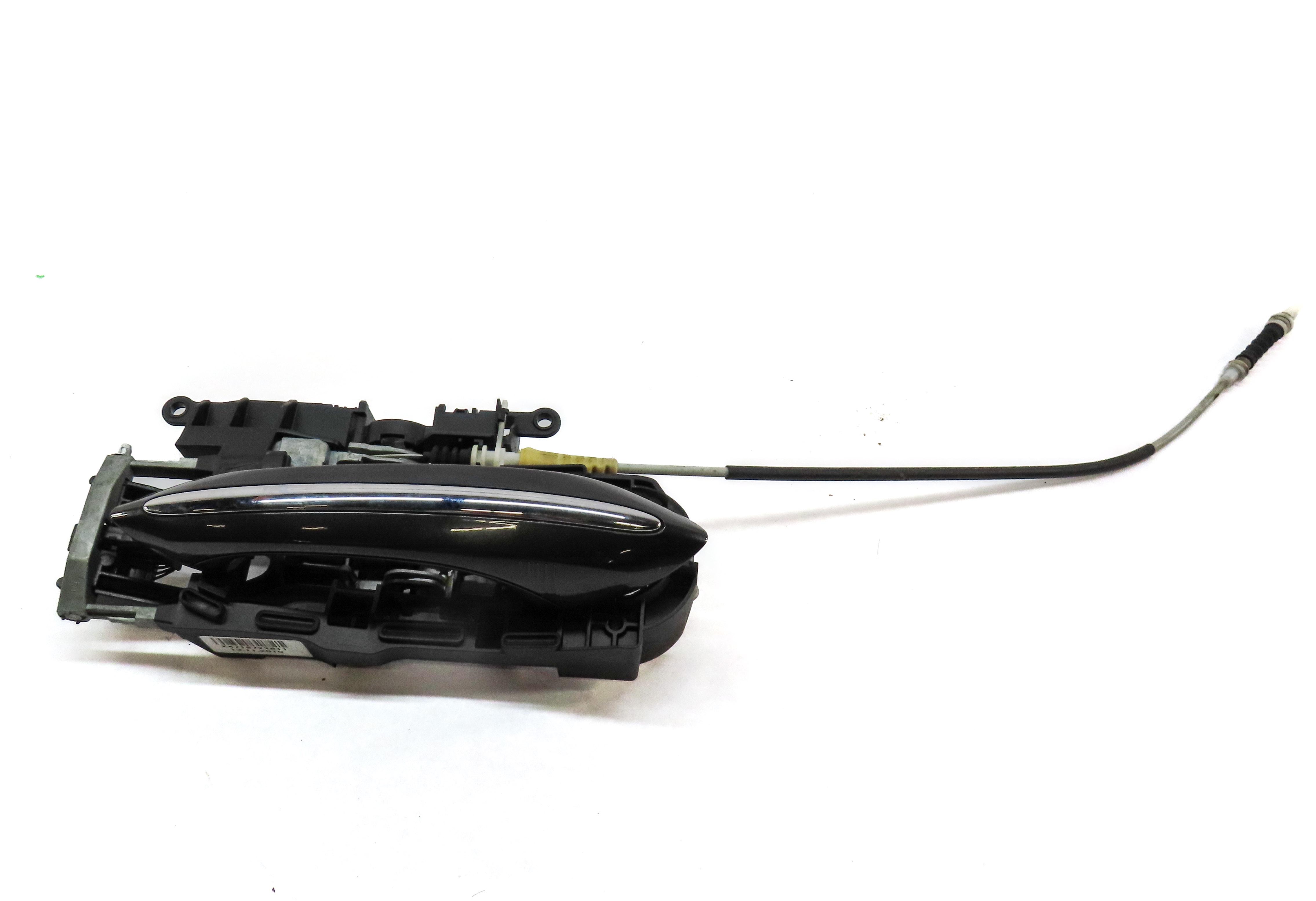 09-19 BMW 5 6 7 SERIES (F01 F07 F10 F12) RIGHT FRONT COMFORT DOOR HANDLE (GREY) — exact item pictured