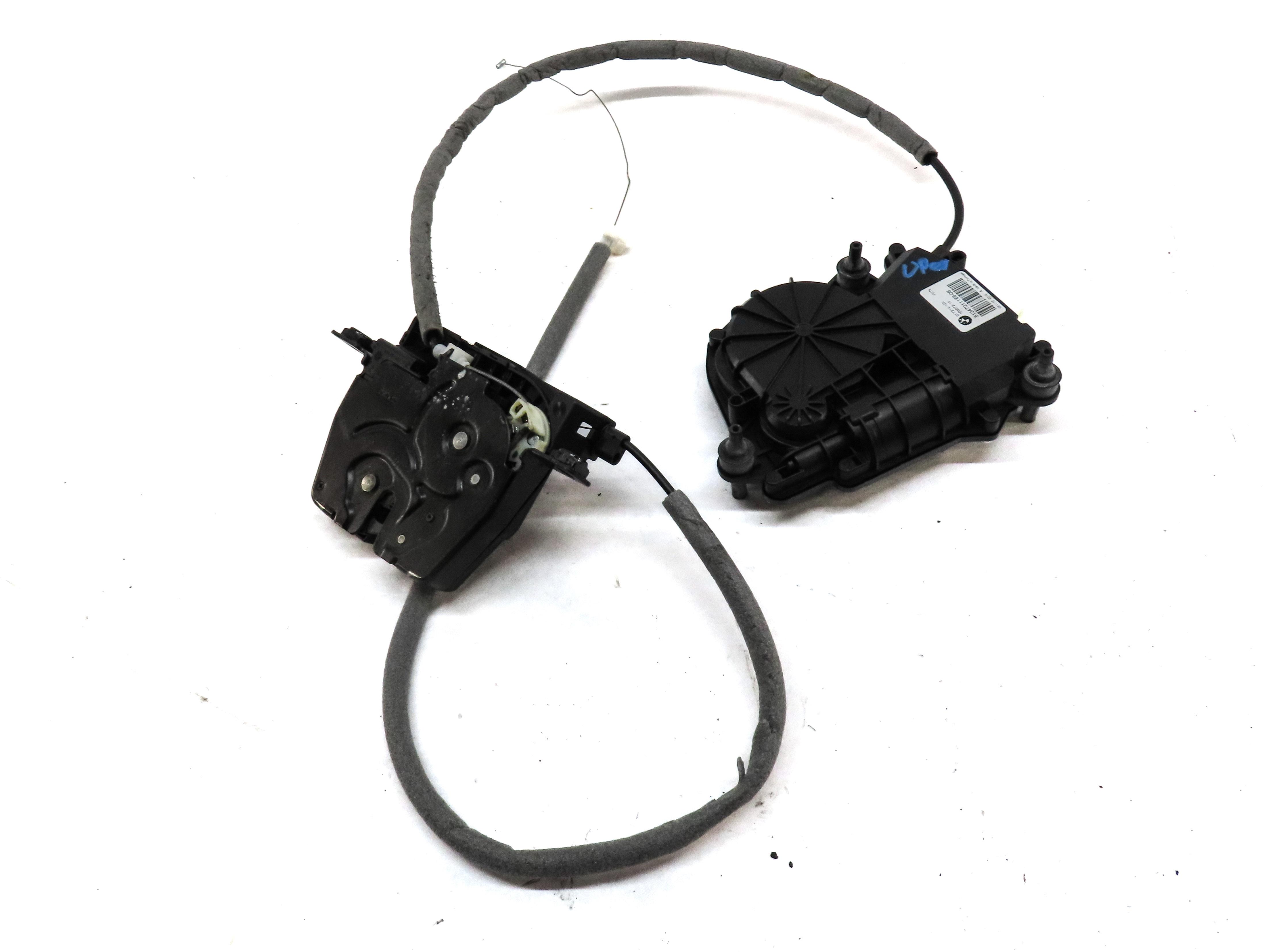 2012 BMW 550iGT (F07) REAR UPPER HATCH TRUNK LATCH w/ SOFT CLOSE ACTUATOR MOTOR — exact item pictured