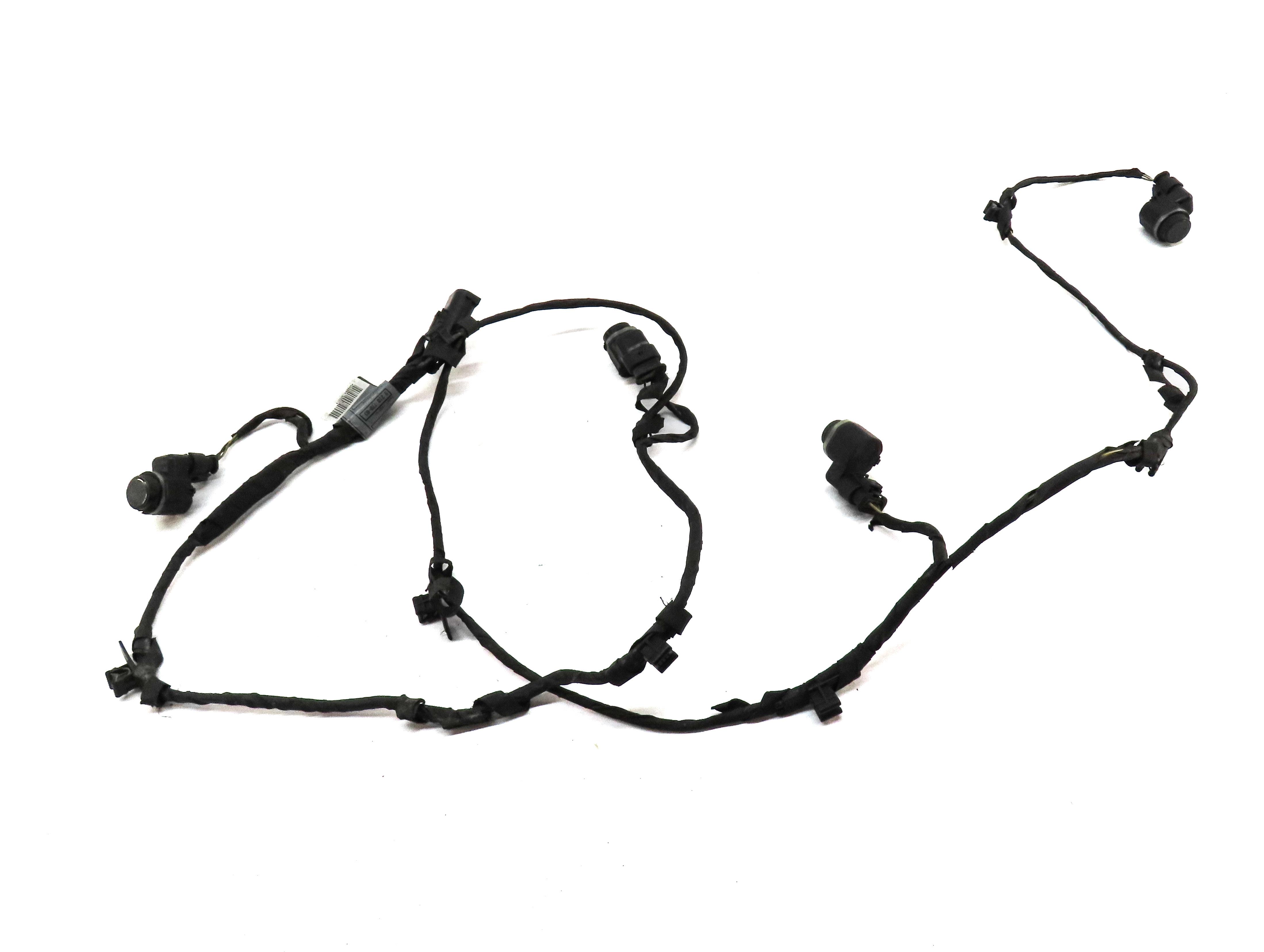 2012 BMW 550iGT (F07) FRONT PARK ASSIST PDC SENSOR SET4 (GREY) w/ WIRE HARNESS — exact item pictured