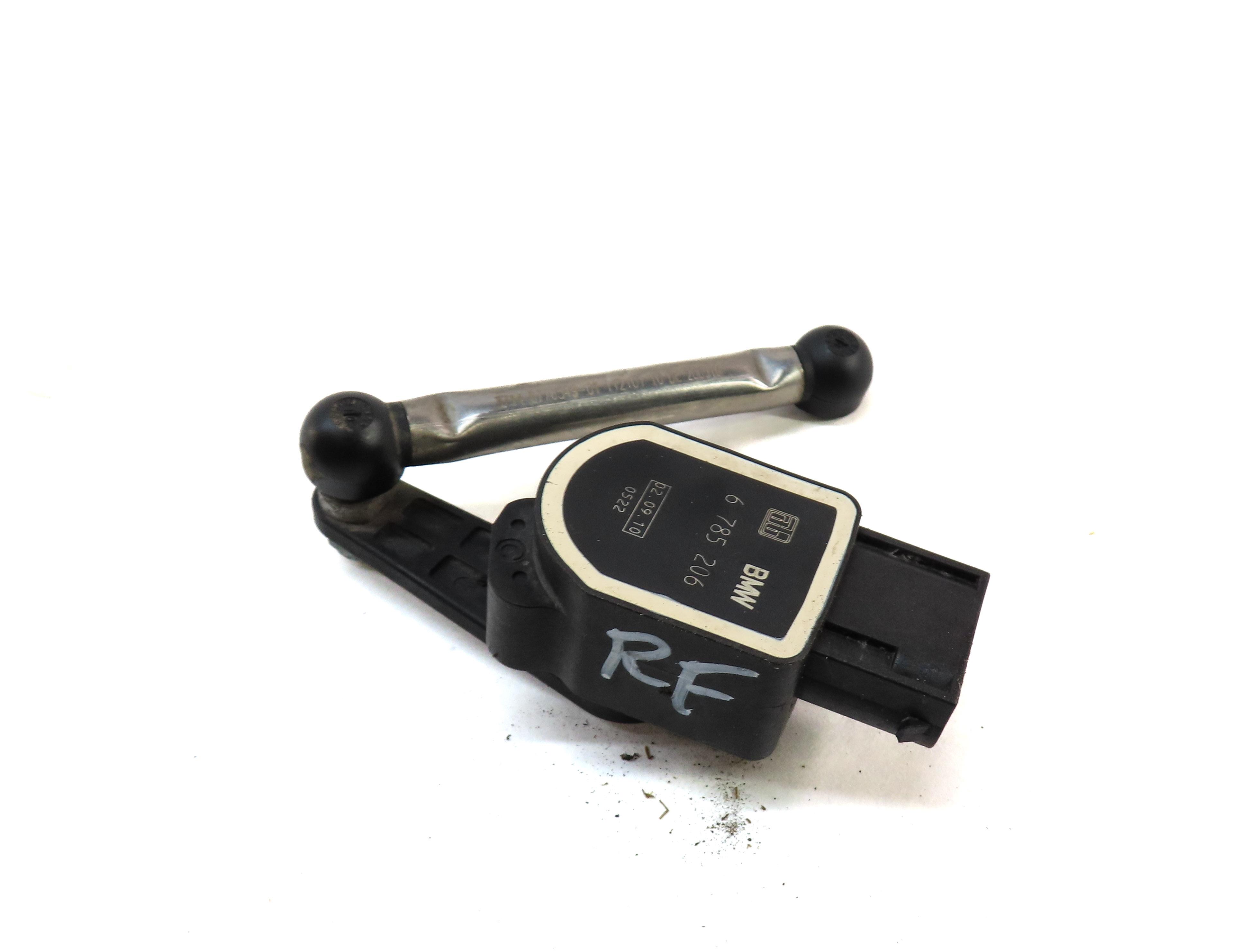2011 BMW X5 (E70) FRONT RIGHT PASSENGER SUSPENSION HEIGHT LEVEL SENSOR 6785206 — exact item pictured