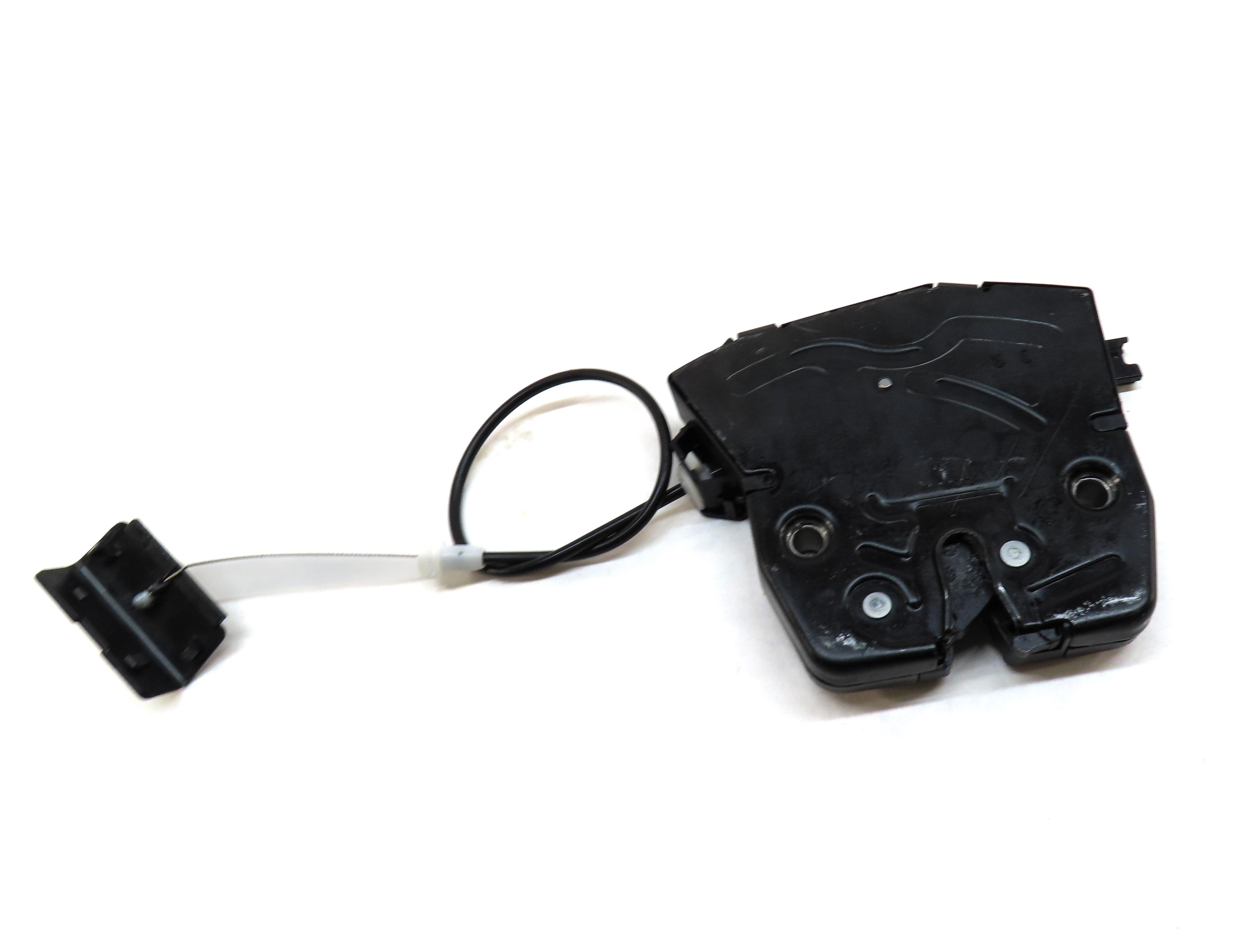 2011 BMW X5 (E70) REAR TRUNK UPPER LOCK LATCH ACTUATOR w/ CABLE 51247234379 — exact item pictured