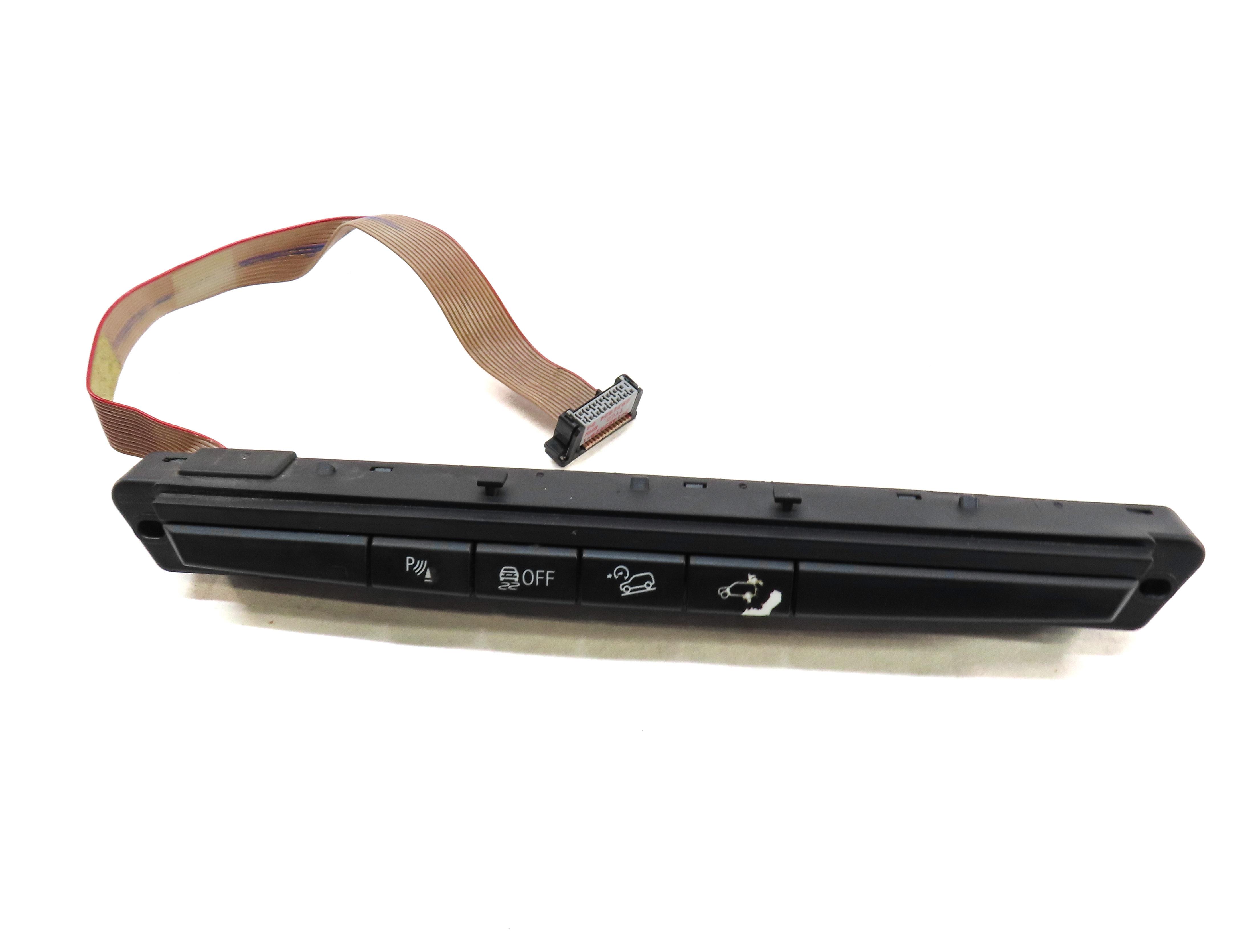 2011 BMW X5 (E70) TRACTION PDC HILL DESCENT TRUNK OPEN SWITCH BUTTON PANEL — exact item pictured