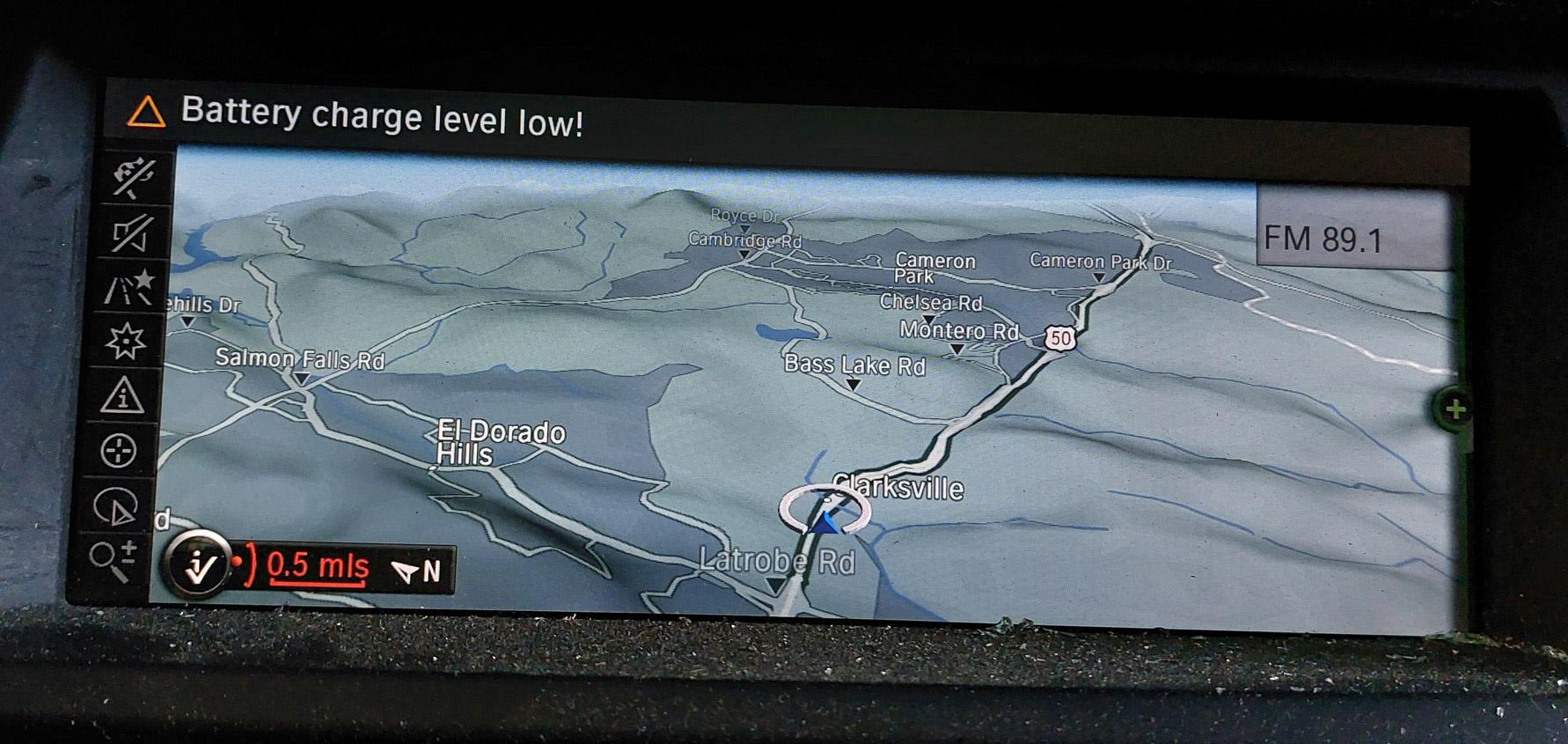 10-14 X5 X5M X6 X6M (E70 E71 E72) 8.8" FRONT GPS NAVIGATION MEDIA DISPLAY SCREEN — exact item pictured