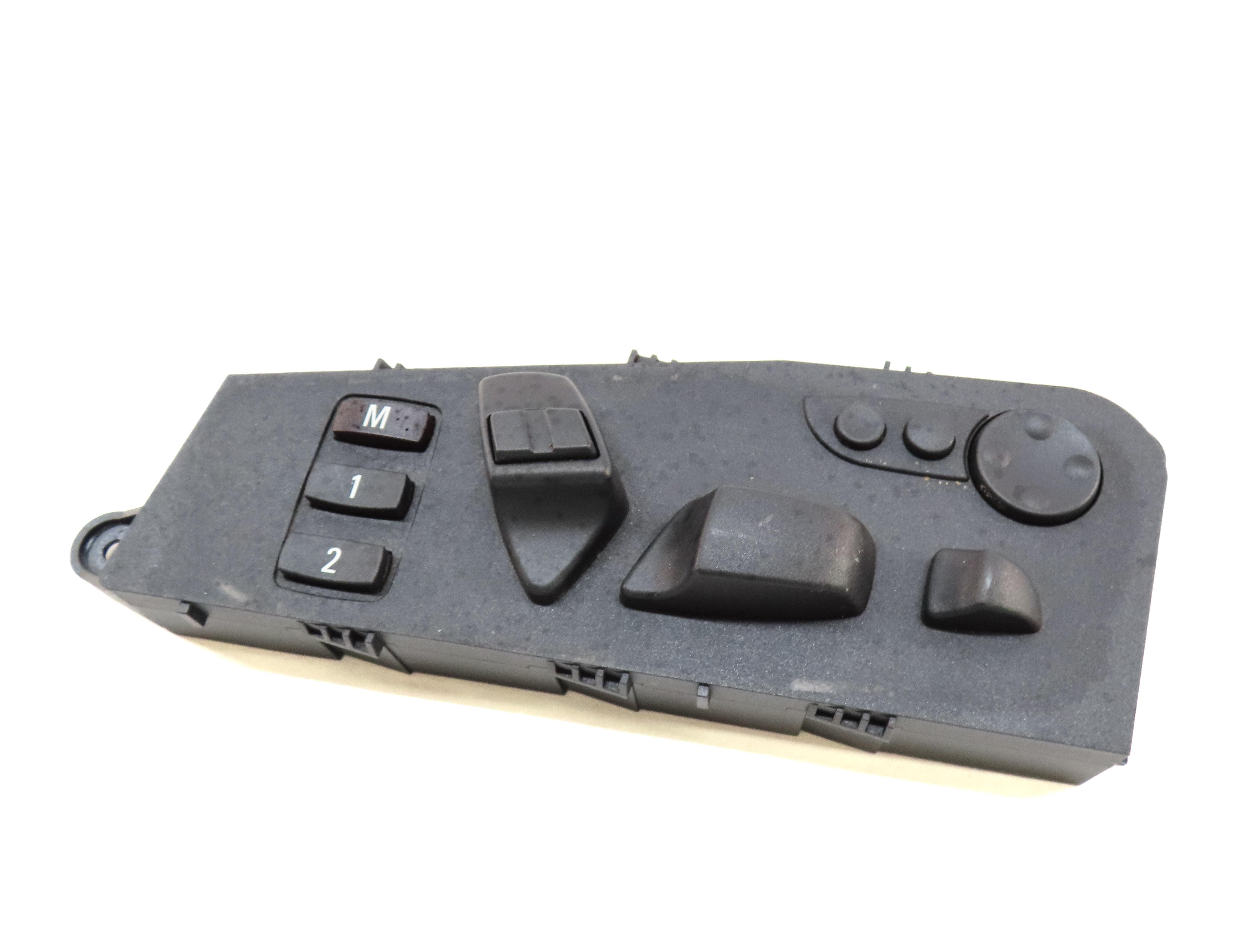 2011 BMW X5 (E70) FRONT RIGHT PASSENGER SEAT MEMORY ADJUST SWITCH (BLACK) — exact item pictured