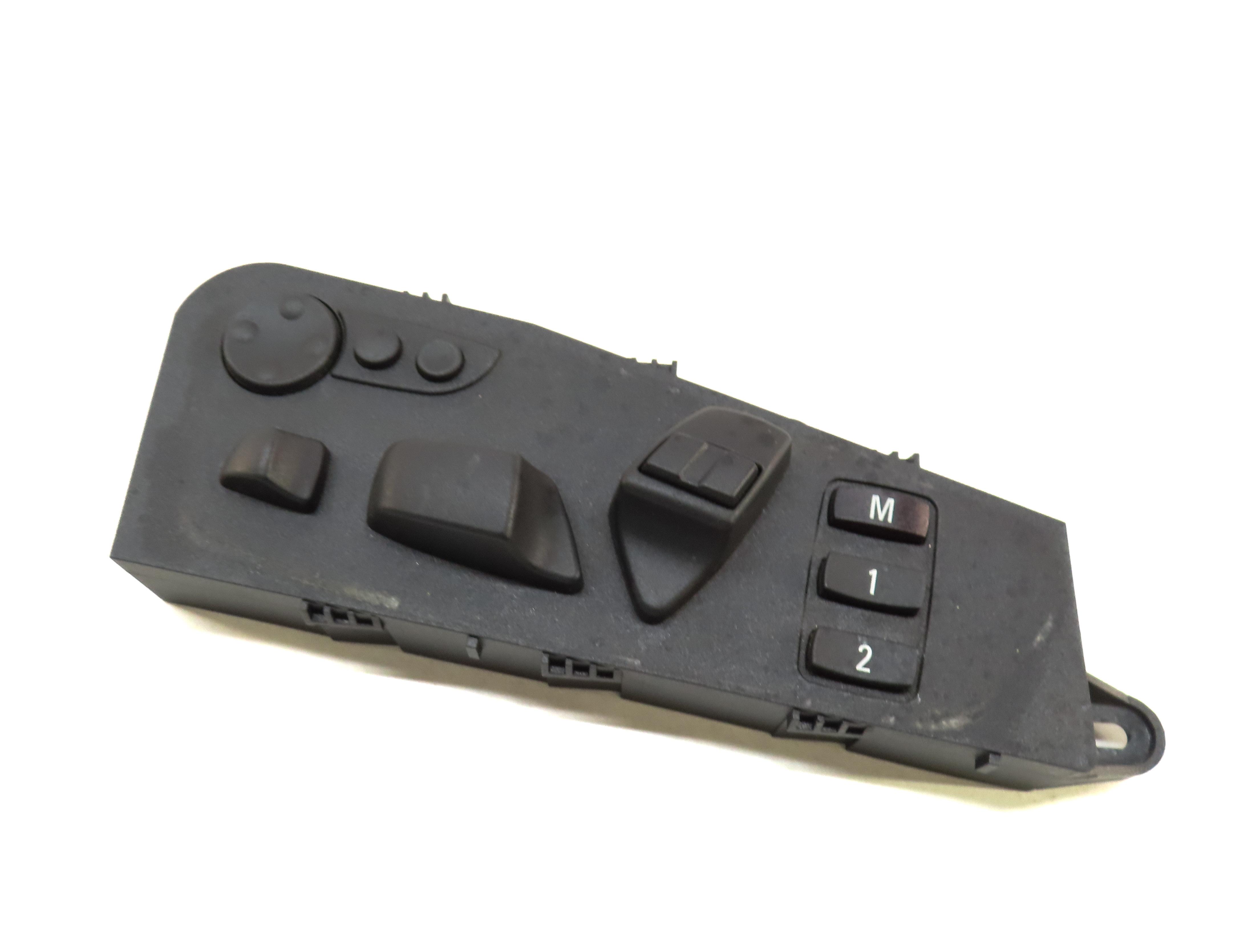 2011 BMW X5 (E70) FRONT LEFT DRIVER SEAT MEMORY ADJUST ADJUSTMENT SWITCH (BLACK) — exact item pictured