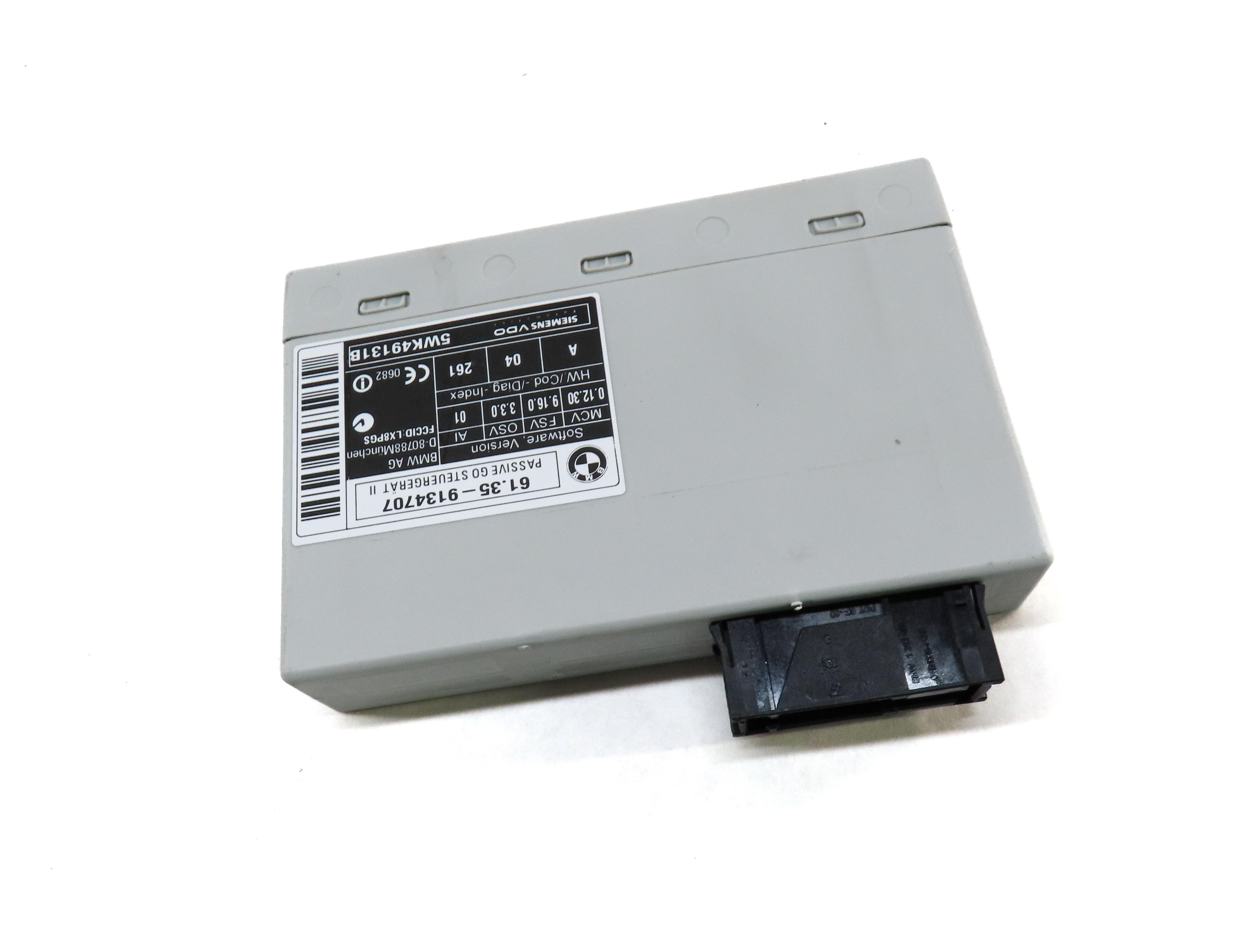 07-14 BMW 5 X5 X6M SERIES (E60 E70 E71) KEYLESS ENTRY PASSIVE GO CONTROL MODULE — exact item pictured