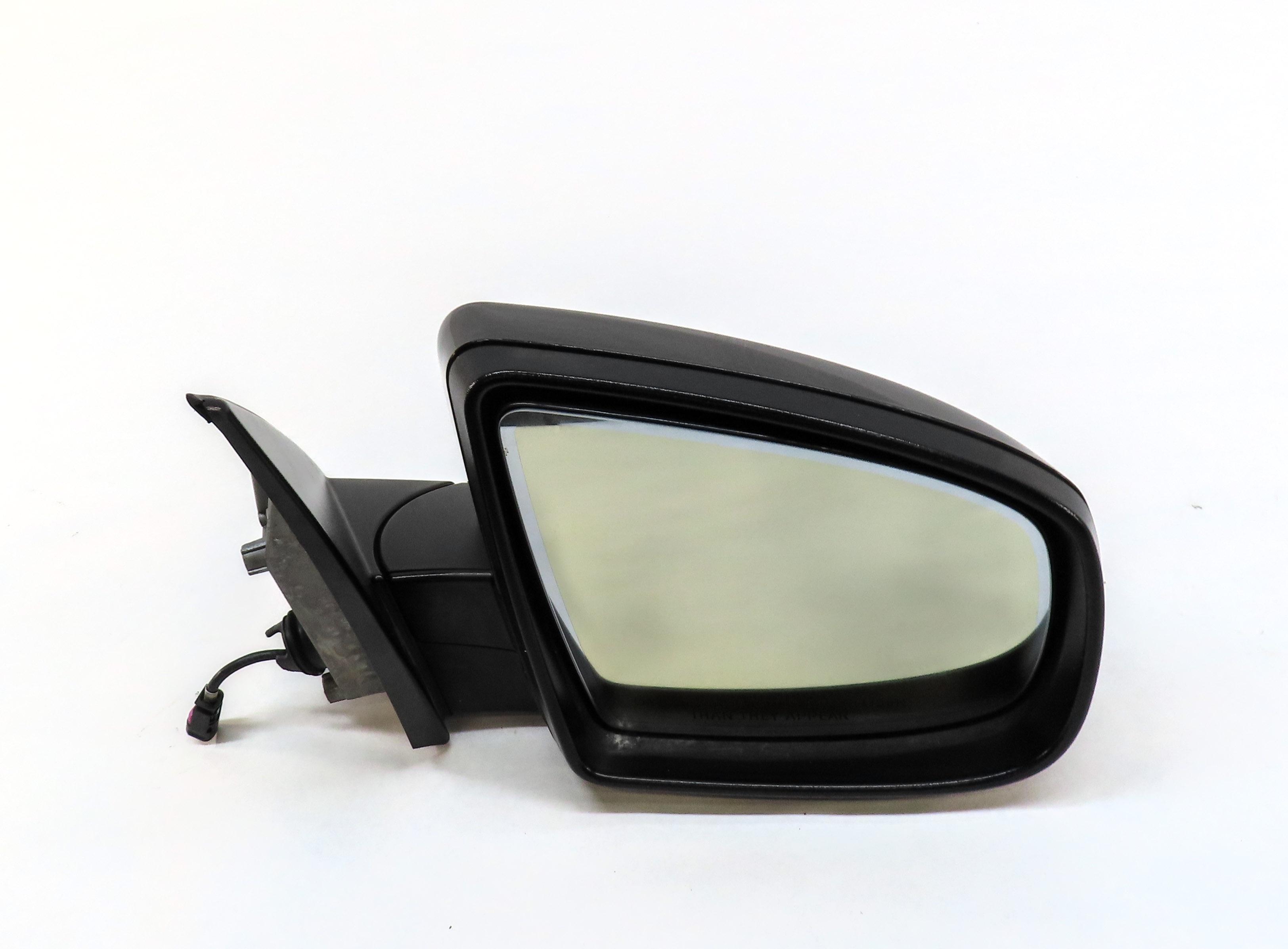 2010-2013 BMW X5 (E70) RIGHT P-FOLD AUTODIM CAMERA HEATED DOOR MIRROR (BLACK) — exact item pictured