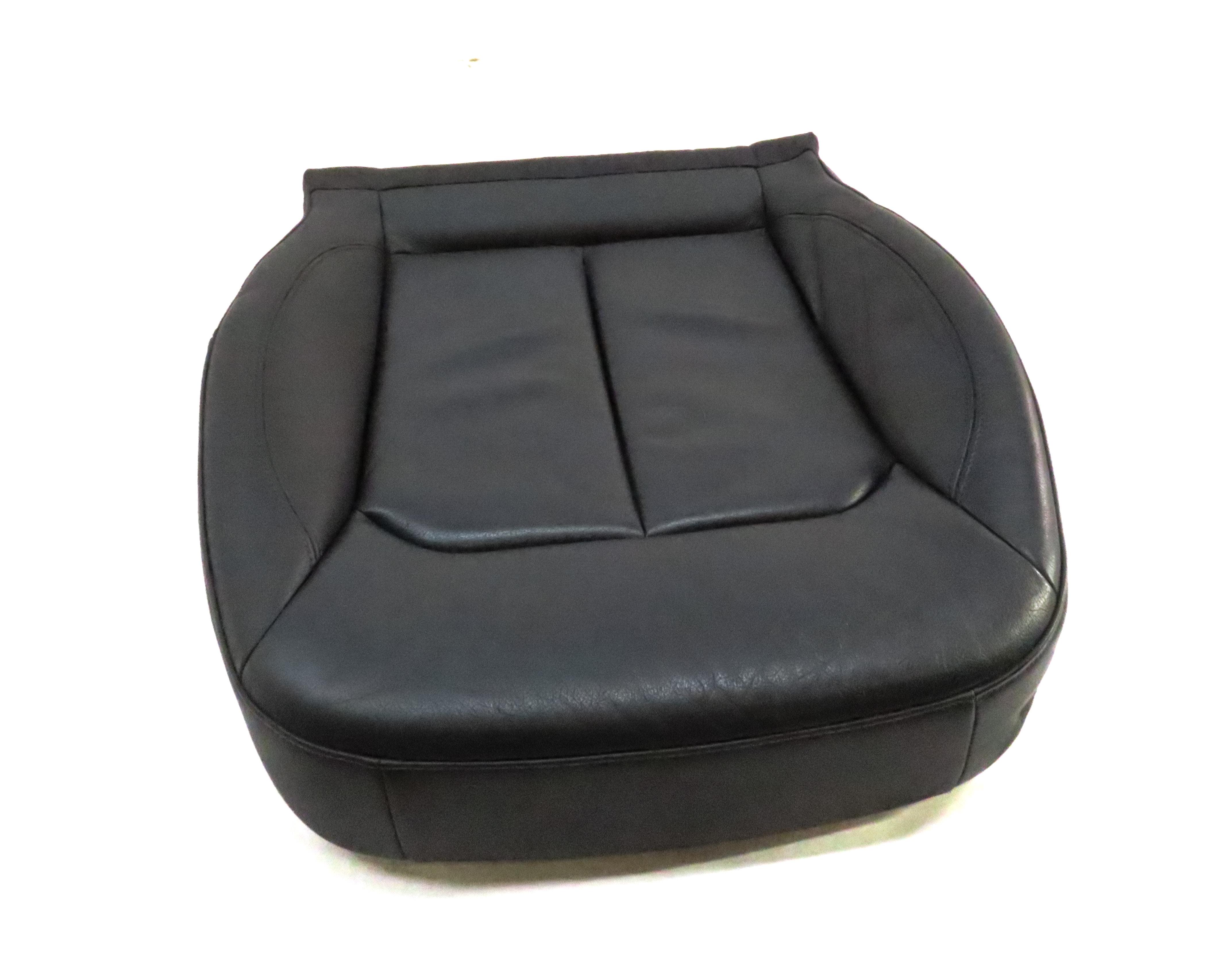 2015 AUDI A3 (8V) FRONT LEFT DRIVER LOWER BOTTOM SEAT CUSHION (BLACK FZ) — exact item pictured