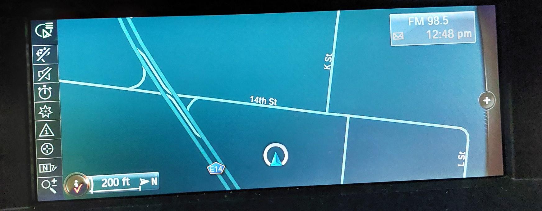 2014 BMW X3 (F25) FRONT DASH NAVIGATION INFORMATION RADIO 8.8" DISPLAY SCREEN — exact item pictured