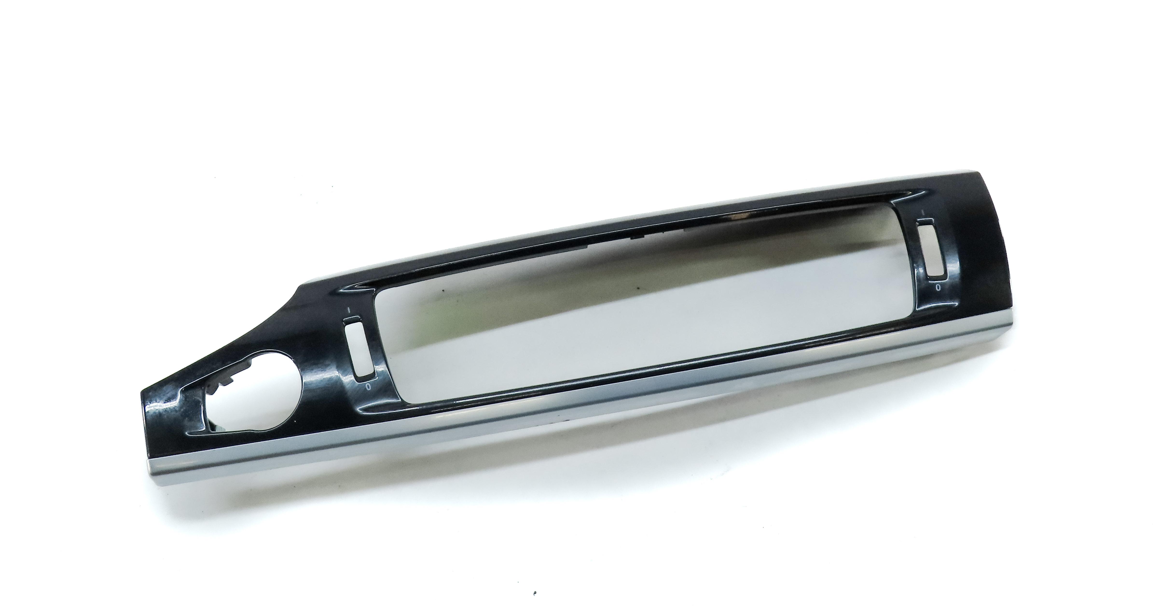 2014 BMW X3 (F25) FRONT CENTER DASH DASHBOARD TRIM PANEL (BLACK & SILVER) — exact item pictured