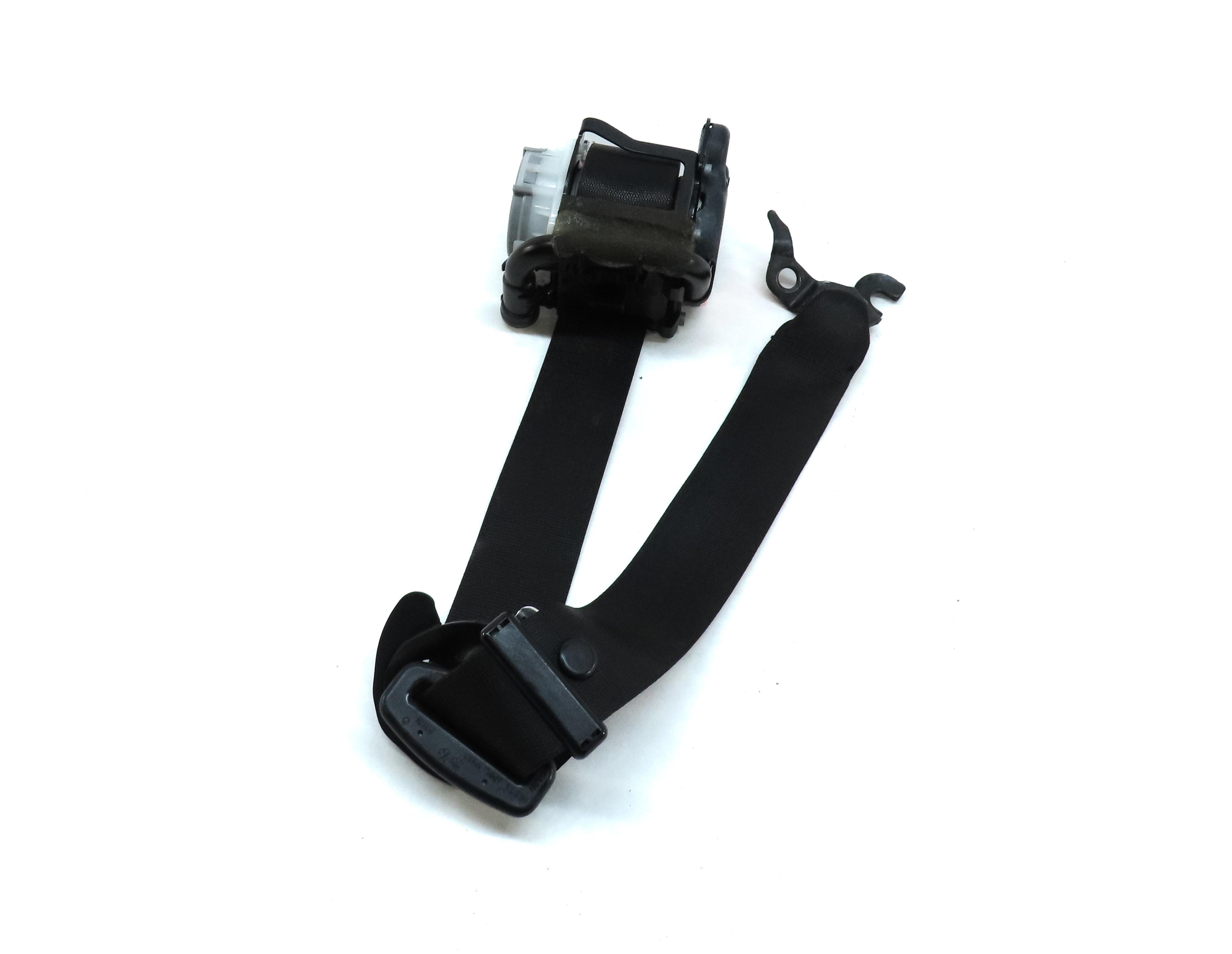 11-18 BMW X3 X4 (F25 F26) LEFT FRONT DRIVER SEATBELT BUCKLE RETRACTOR (BLACK) — exact item pictured