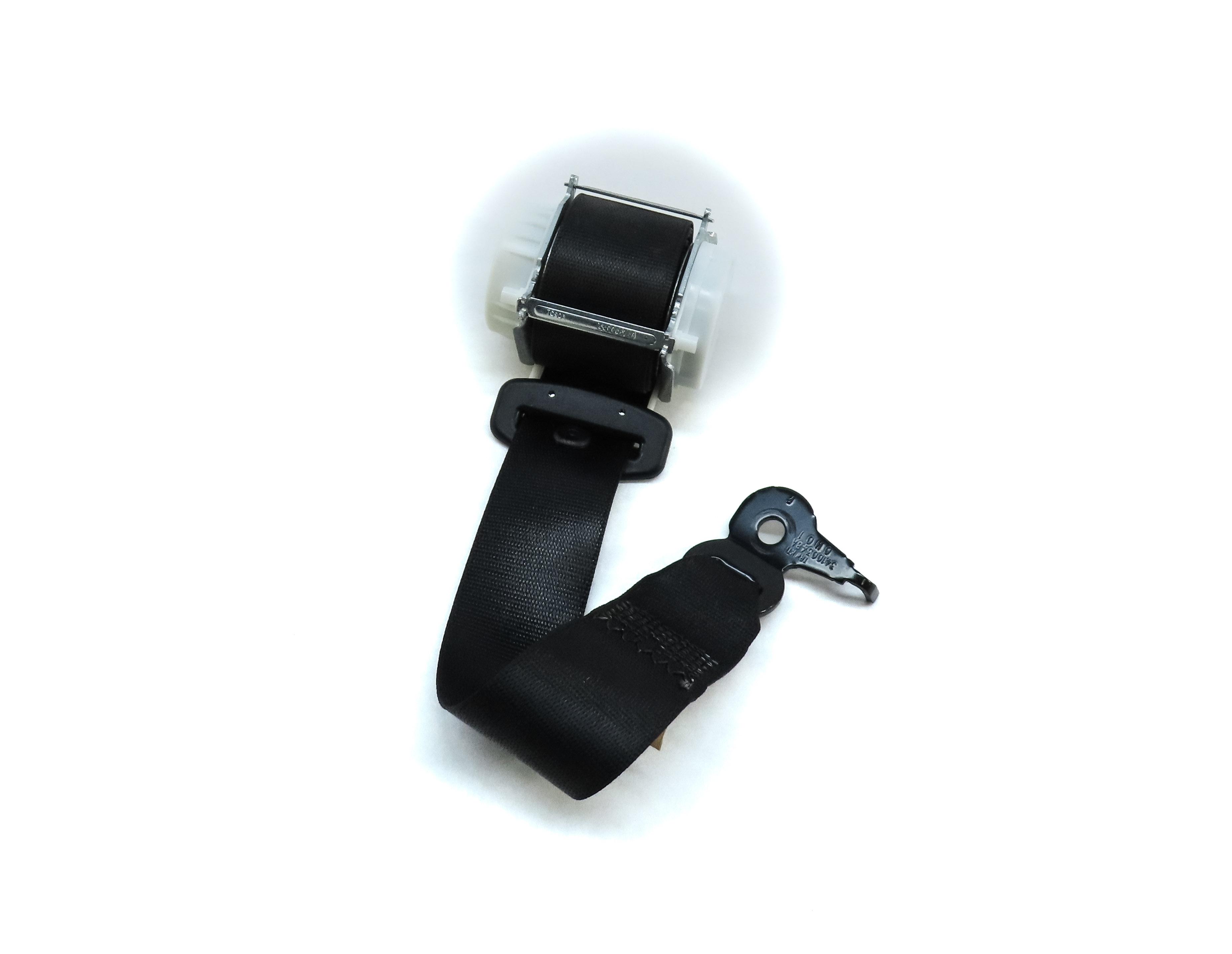 2014 BMW X3 (F25) REAR CENTER SEATBELT SEAT BELT RETRACTOR (BLACK) — exact item pictured
