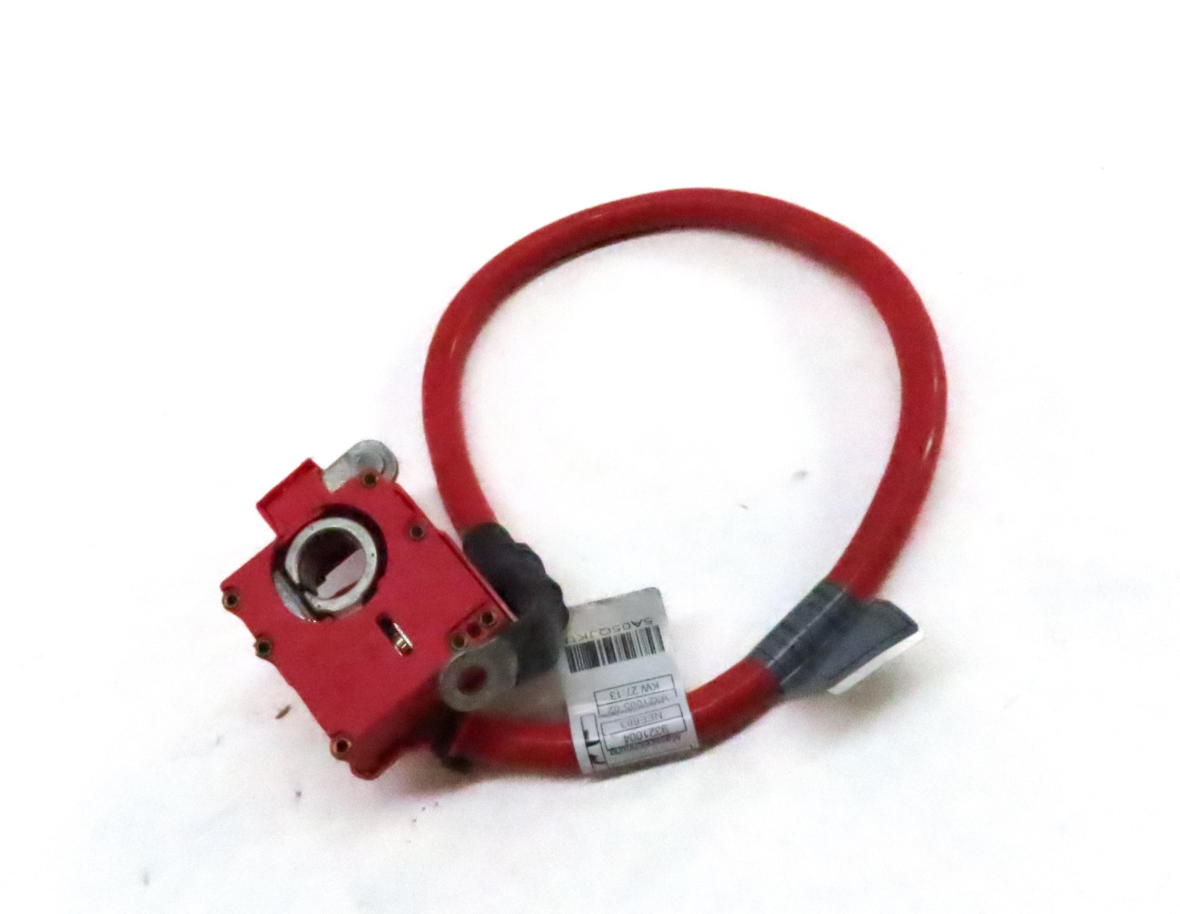 2014 BMW X3 (F25) POSITIVE BATTERY CABLE w/ BLOWOUT FUSE (RED) 61129321005 — exact item pictured