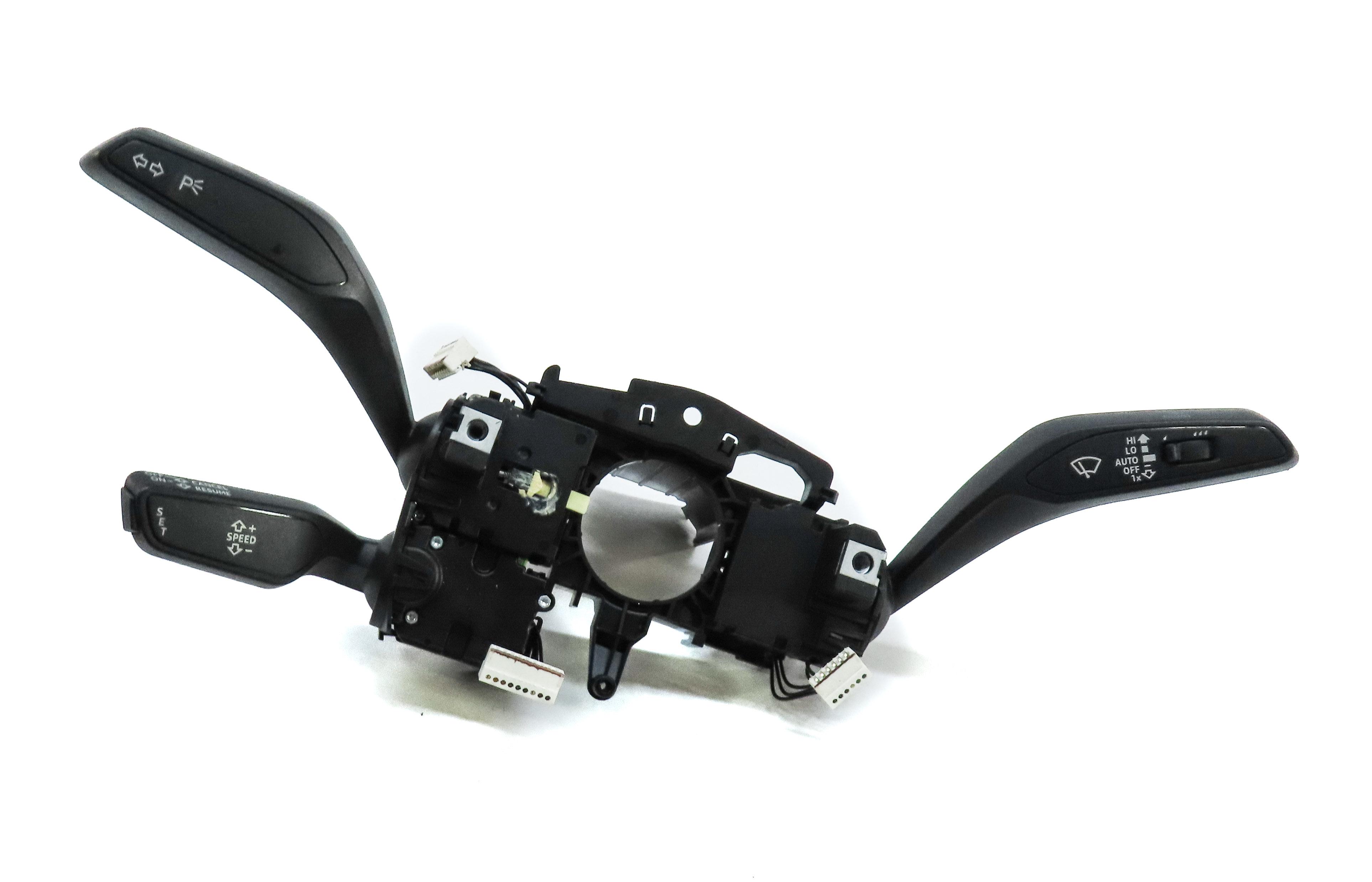 17-19 AUDI A3 S3 RS3 8V STEERING COLUMN WIPER BLINDER CRUISE COMBINATION SWITCH — exact item pictured