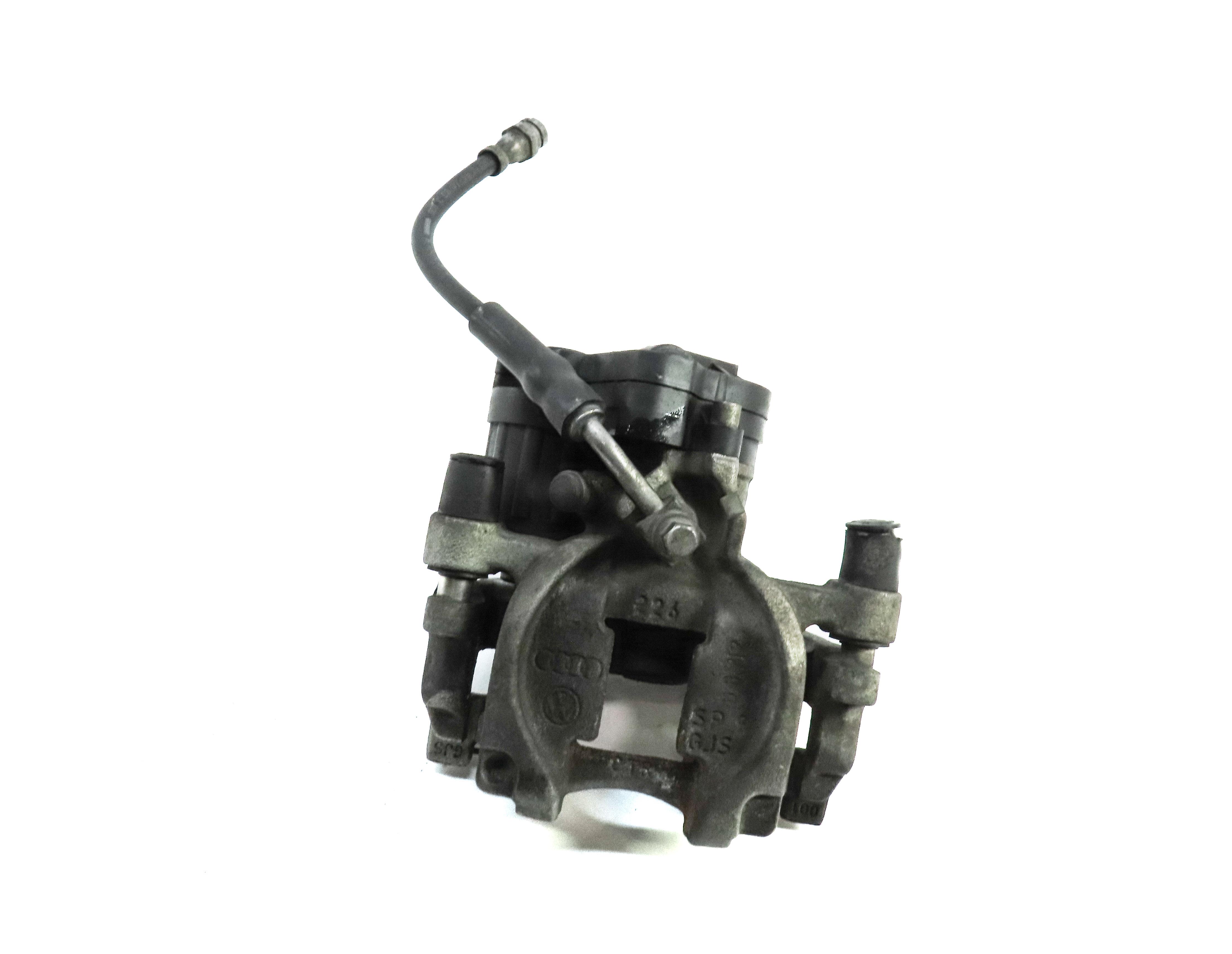 2015-2018 AUDI A3 (8V) REAR RIGHT PASSENGER ABS DISC BRAKE CALIPER w/ ACTUATOR — exact item pictured