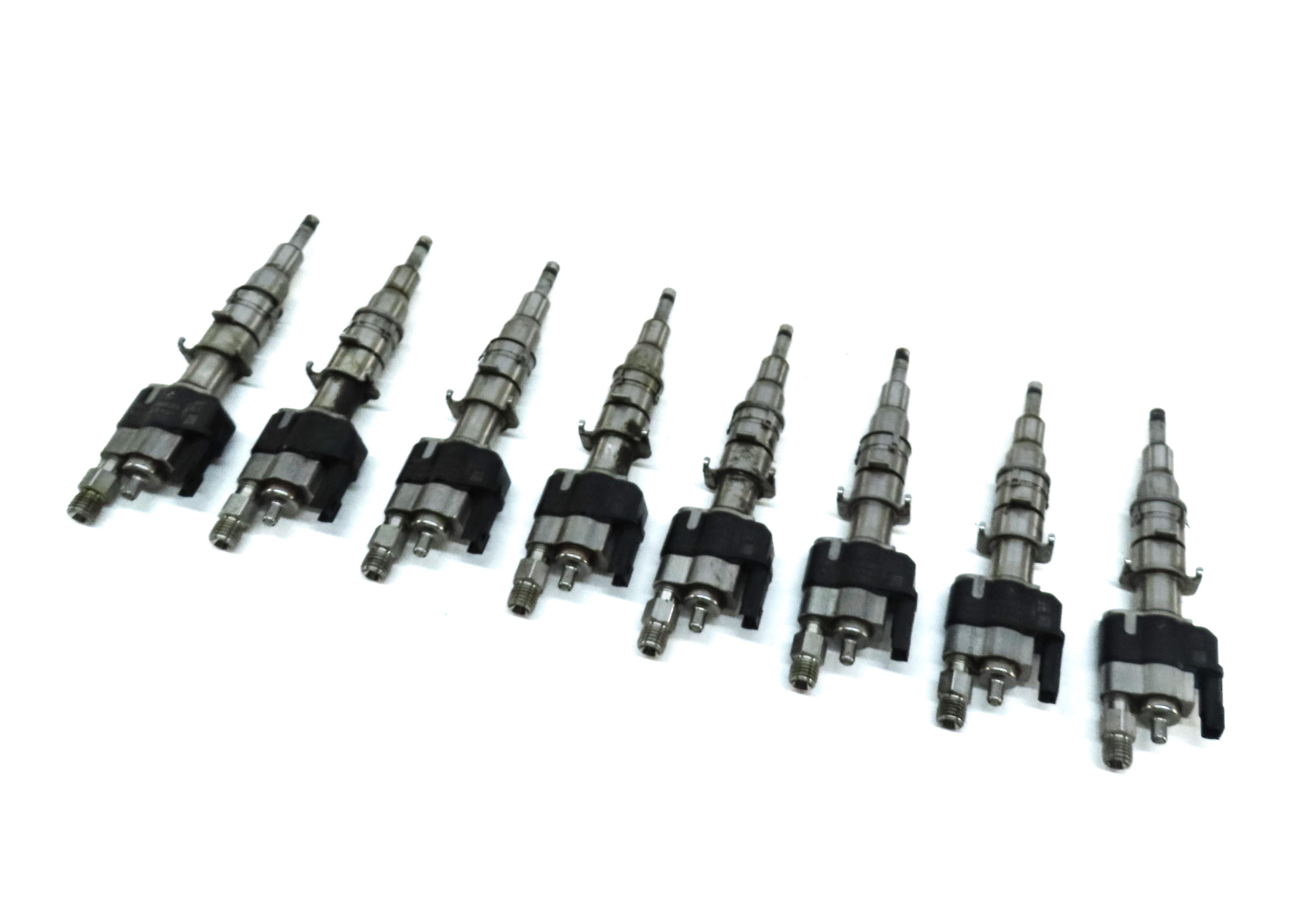 08-16 BMW 3 5 7 X5 X6 Z4 3.0L N54 4.4L N63 TURBO GAS FUEL INJECTOR (INDEX 12) — exact item pictured