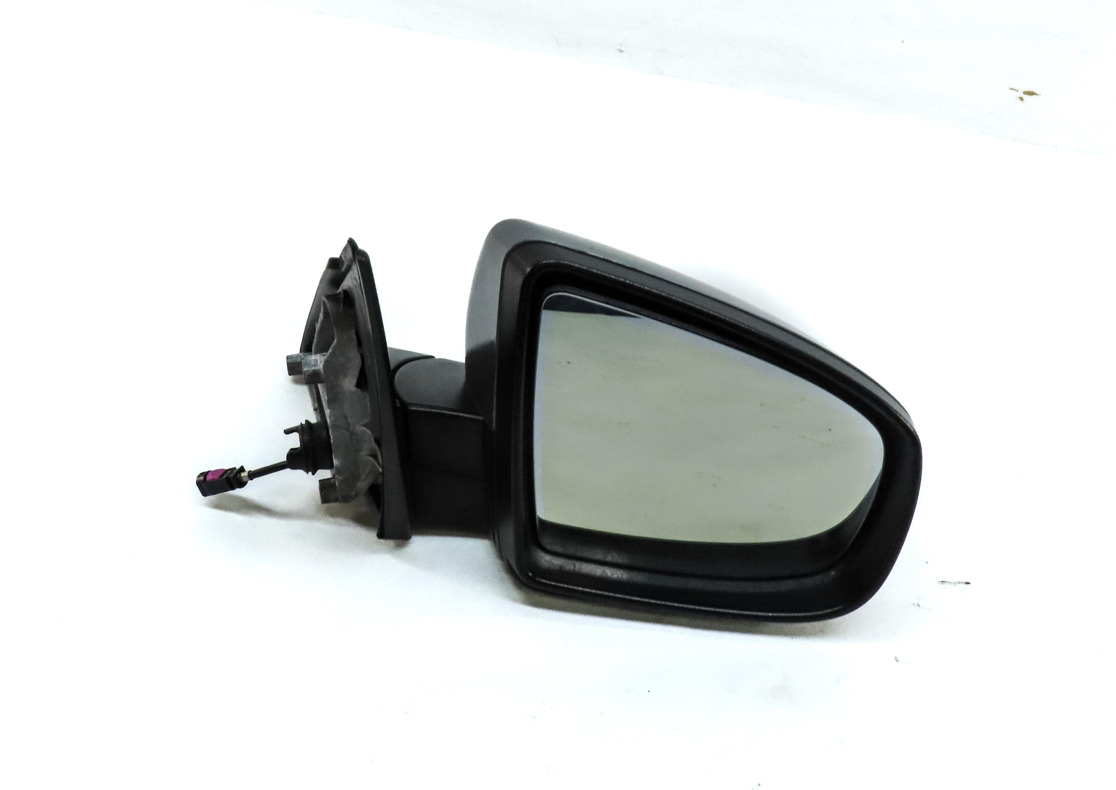 2010-2014 BMW X6 (E71) RIGHT - PFOLD HEAT MEM AUTODIM CAMERA DOOR MIRROR (GREY) — exact item pictured