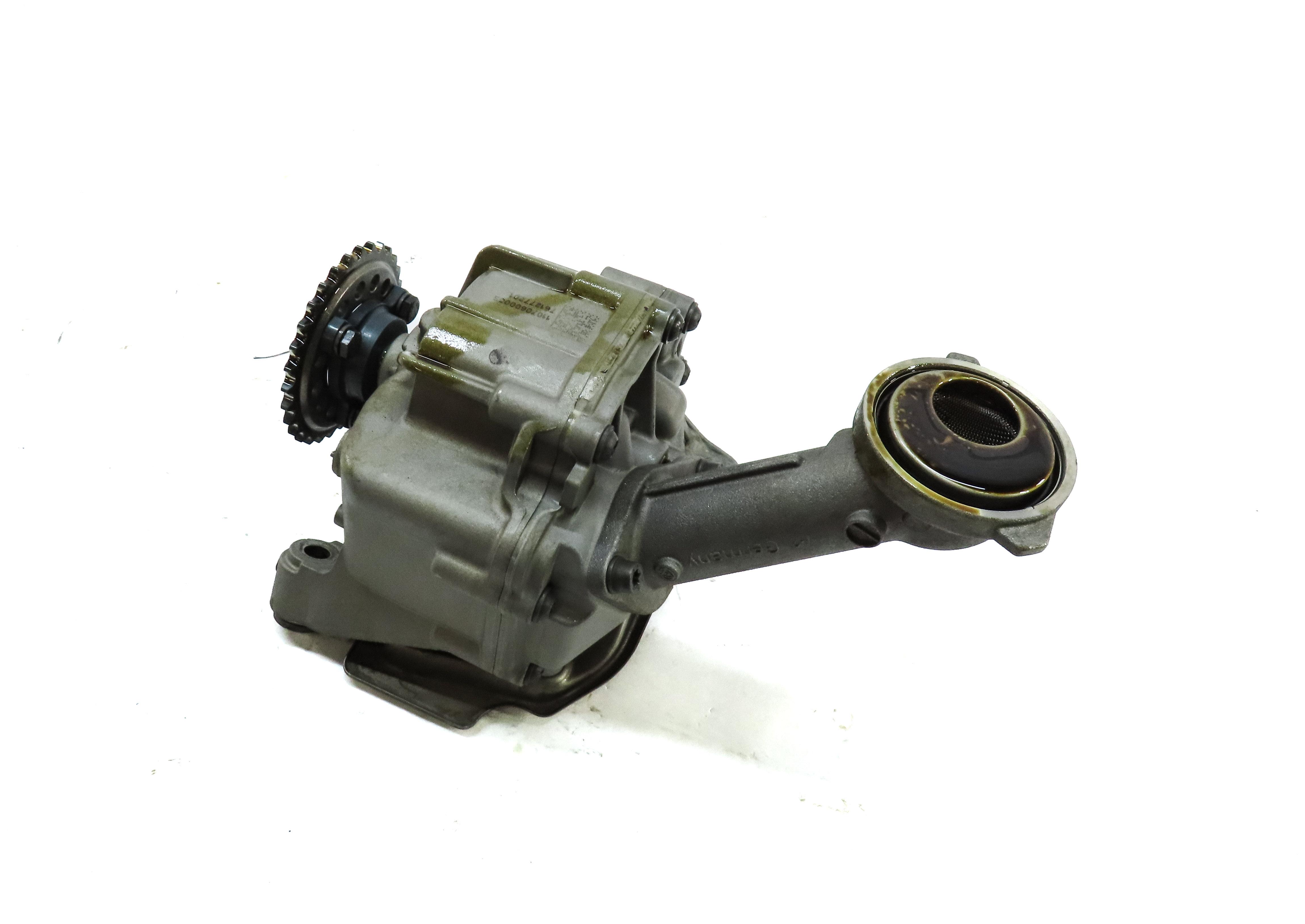 2012 BMW X6 (E71) 4.4L TURBO N63 ENGINE OIL PUMP w/ PICKUP TUBE 11417643256 — exact item pictured