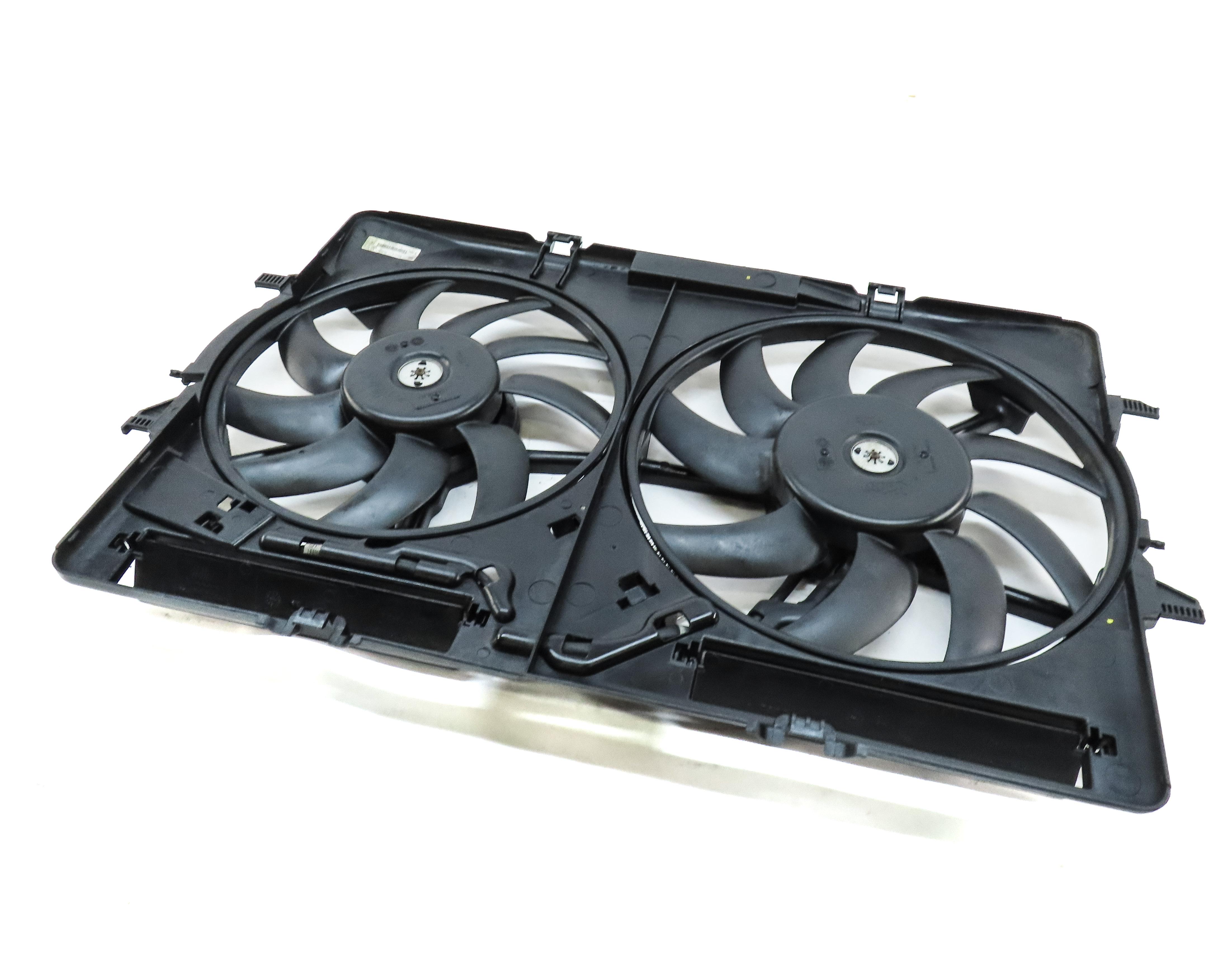09-17 AUDI A4 A5 Q5 S4 (B8 8T 8R) 2.0L 3.0L 3.2L RADIATOR COOLING FAN w/ SHROUD — exact item pictured