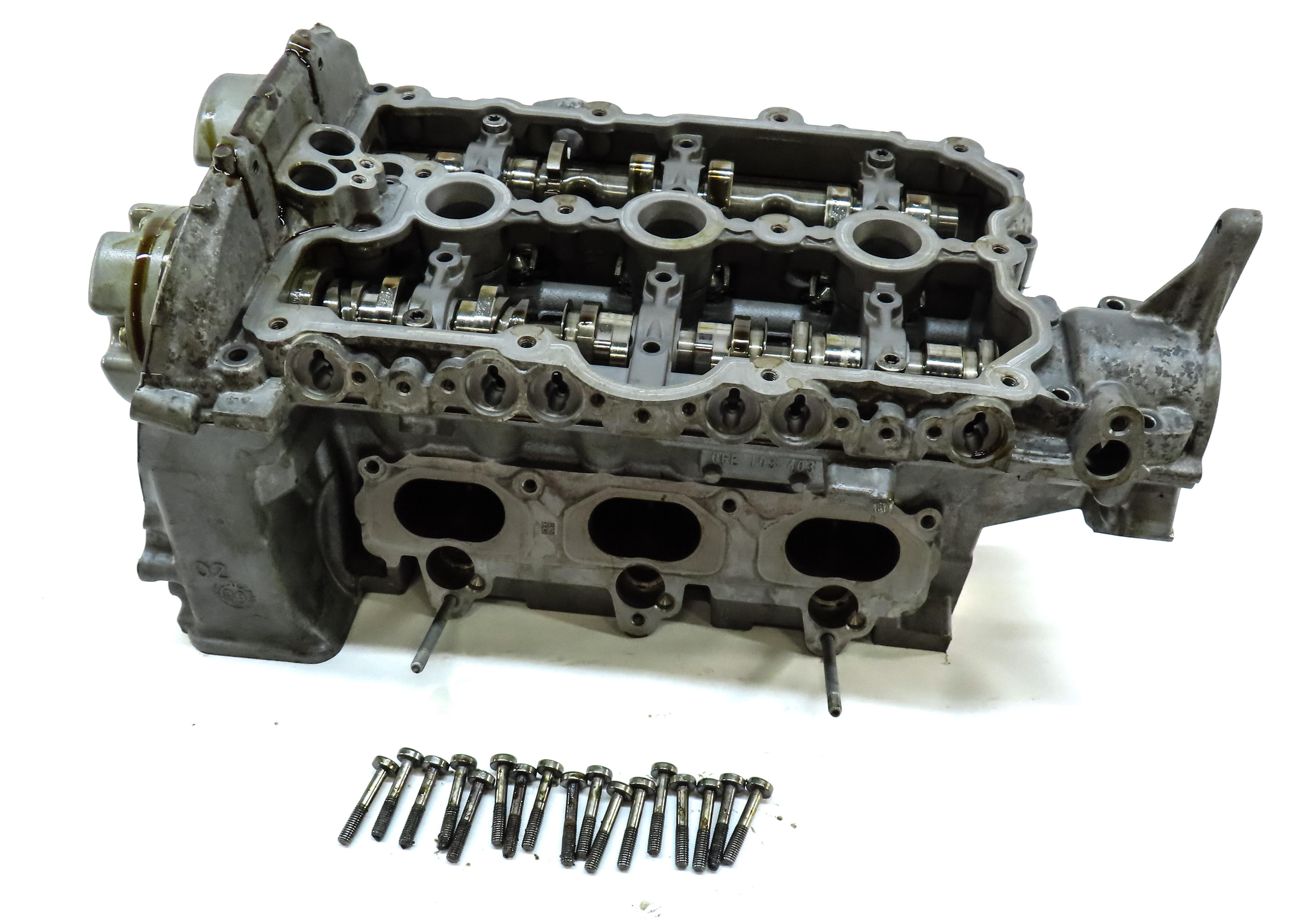 2008-2011 AUDI A4 A5 Q5 (B8 8K 8T 8R) 3.2L V6 FSI - LEFT ENGINE CYLINDER HEAD — exact item pictured