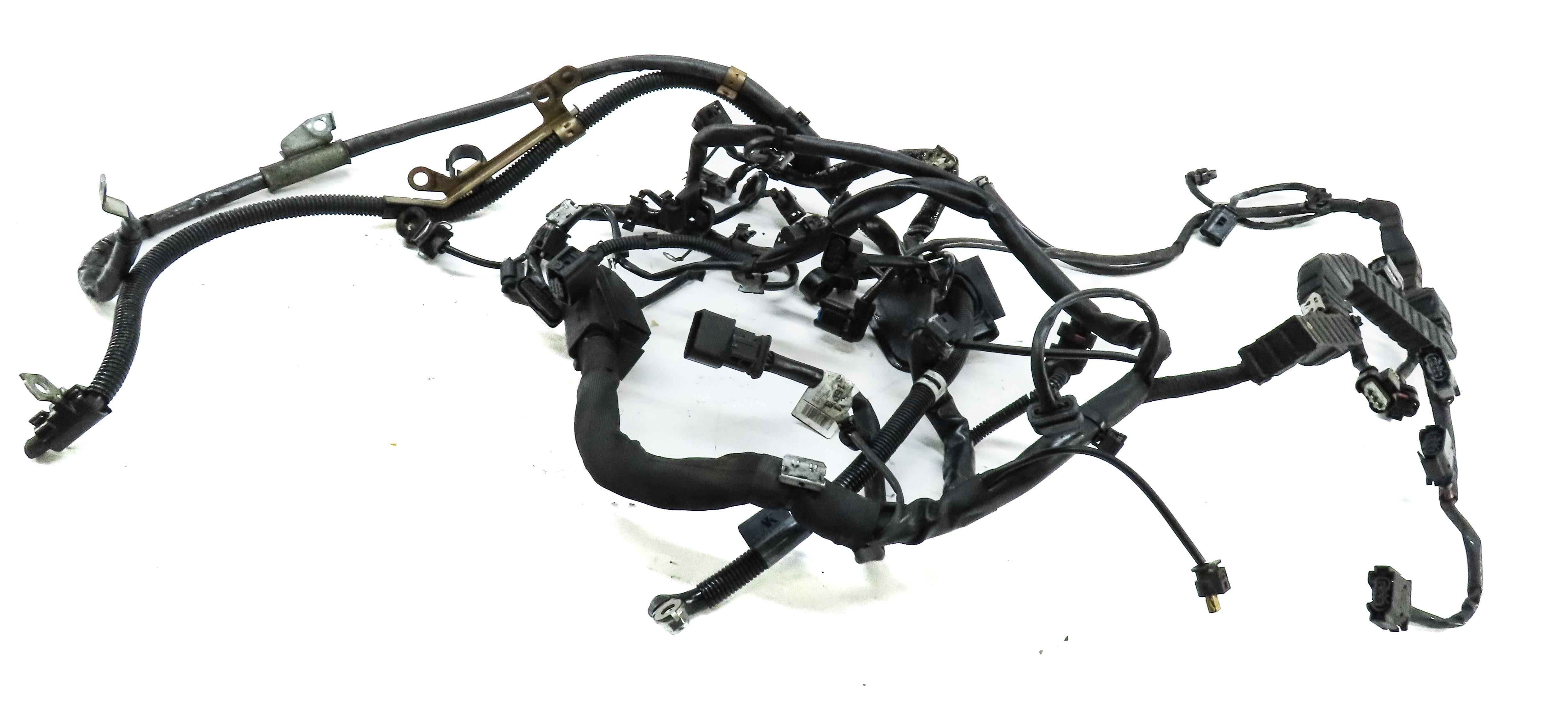 2012 MERCEDES C CLASS (W204) 1.8L TURBO M271 ENGINE WIRE WIRING HARNESS — exact item pictured