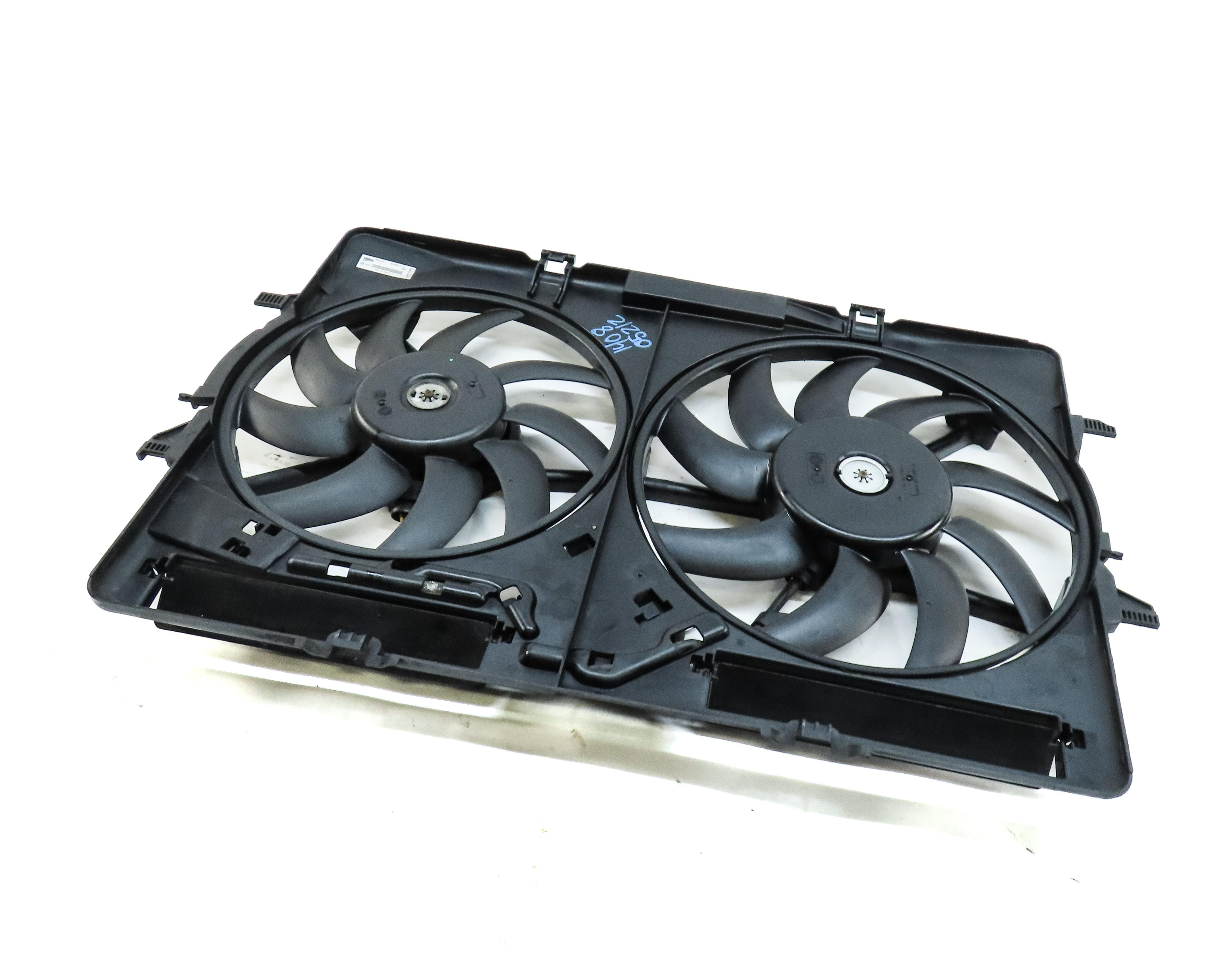 09-17 AUDI A4 A5 Q5 S4 (B8 8T 8R) 2.0L 3.0L 3.2L RADIATOR COOLING FAN w/ SHROUD — exact item pictured